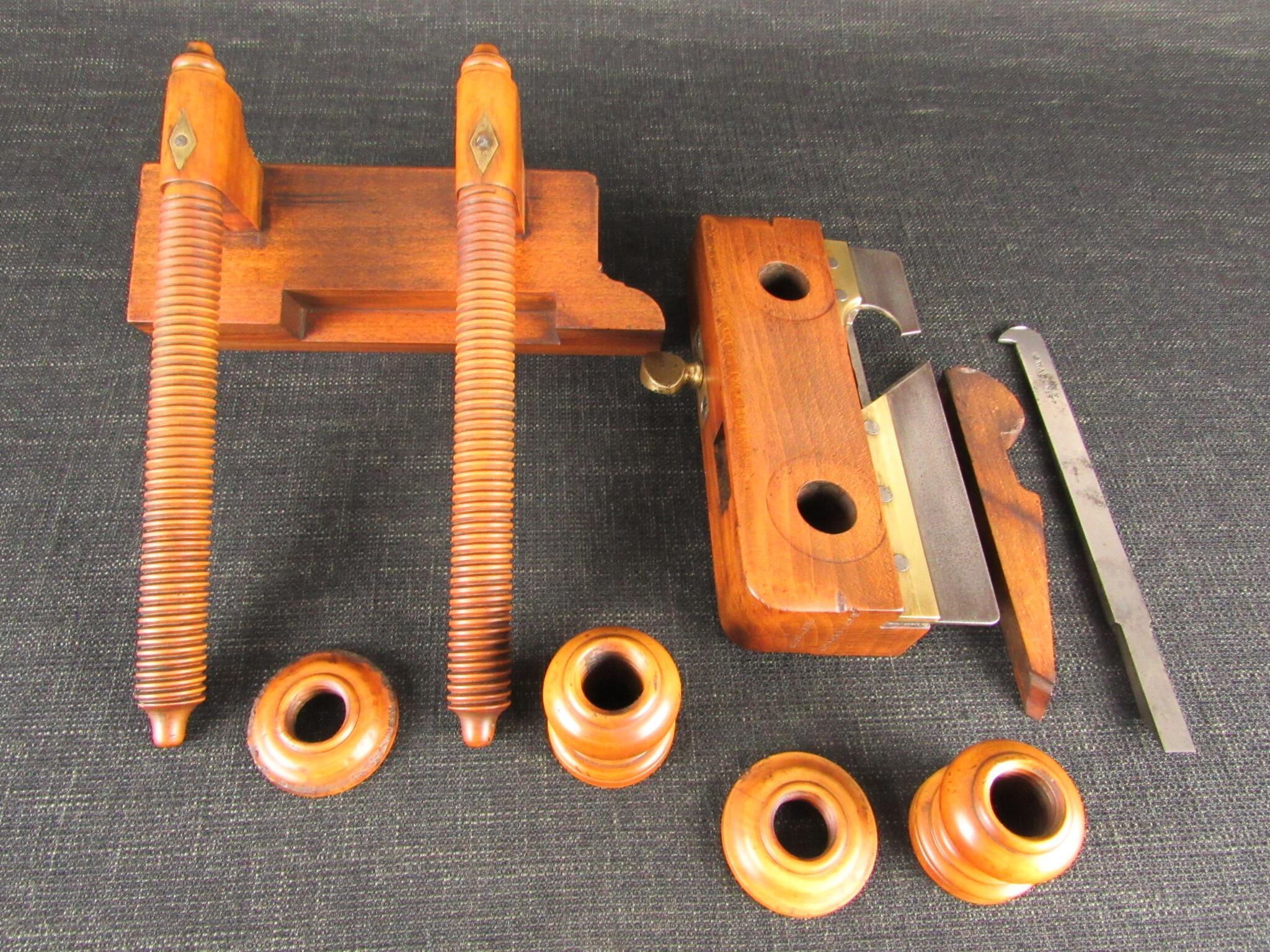 VARVILL Screw Stem Plough Plane with ROCKS Patent Depth Stop *SOLD*