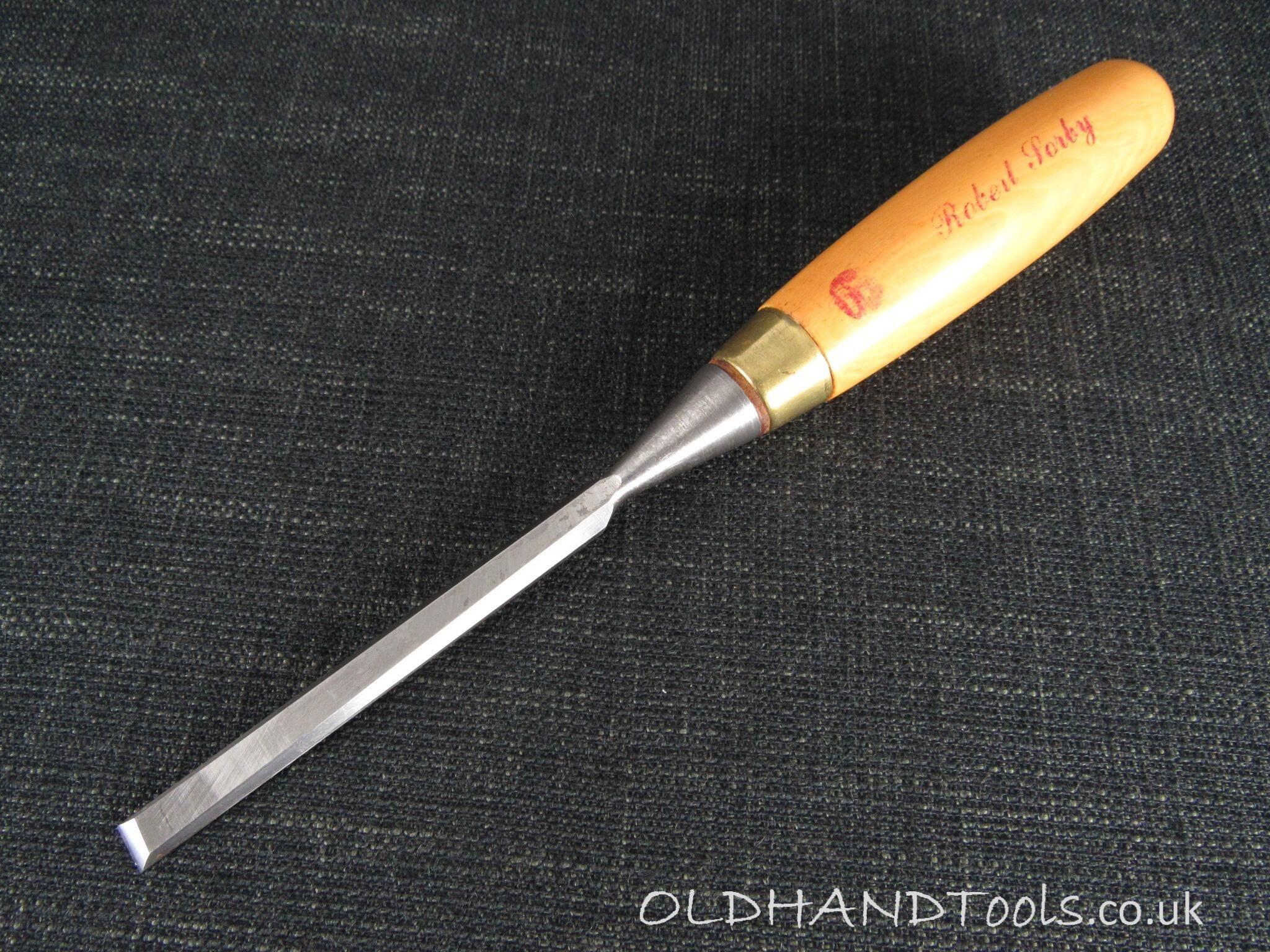 Robert Sorby 1/8" Octagonal Boxwood Bench Chisel #F16703X – Made In England
