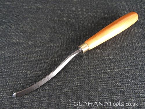 SJ ADDIS No 40 Curved V Carving Tool - 1/4 inch