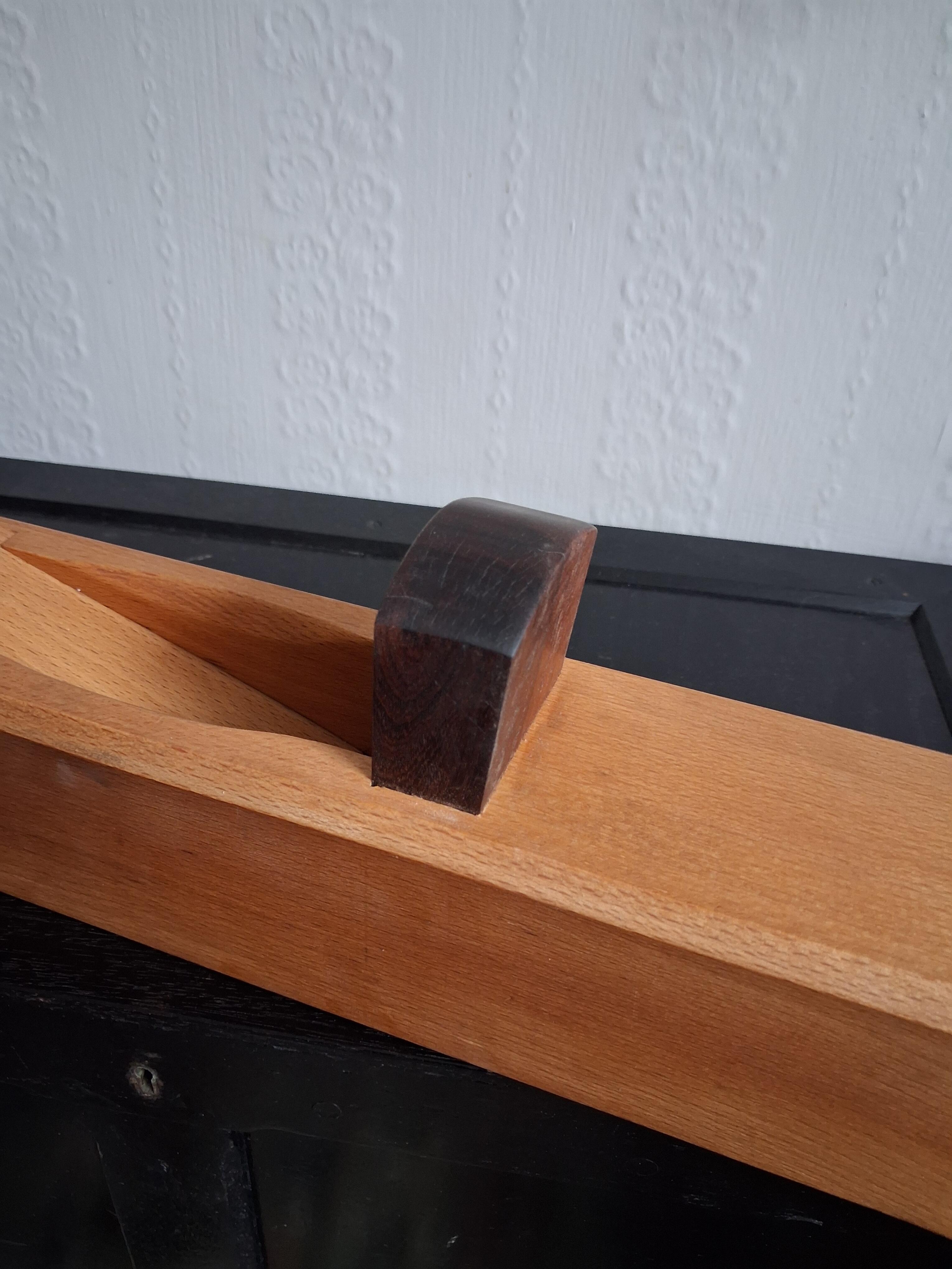 Very Large Wooden Mitre Plane