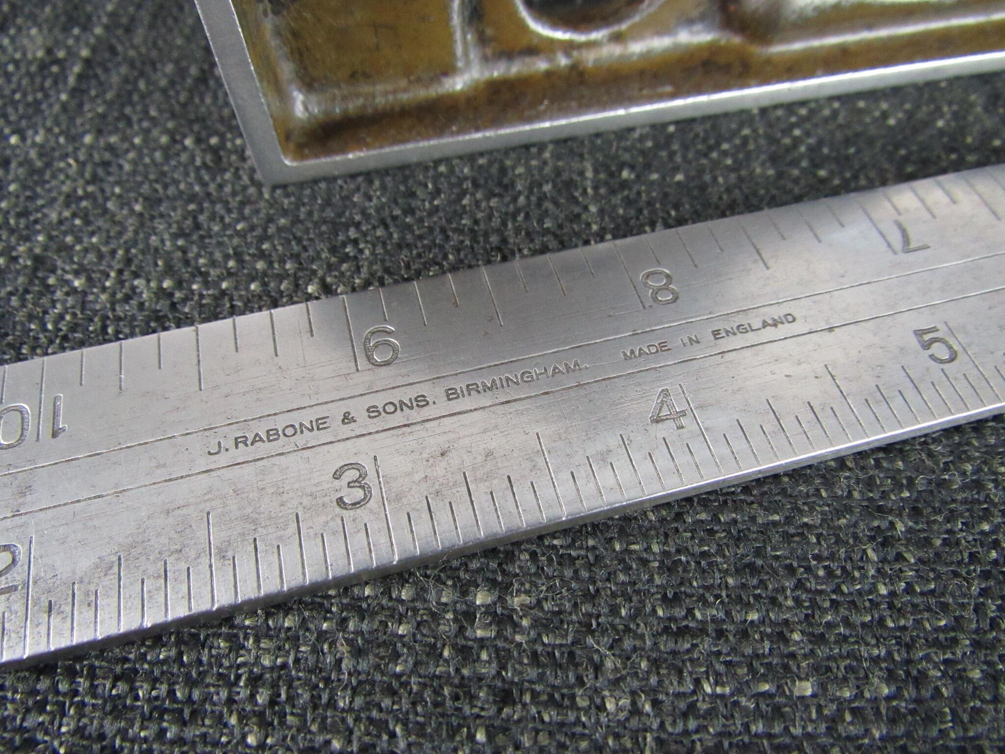 Stanley Rabone RABONE 1902 Combination Square - 12 inch *SOLD*