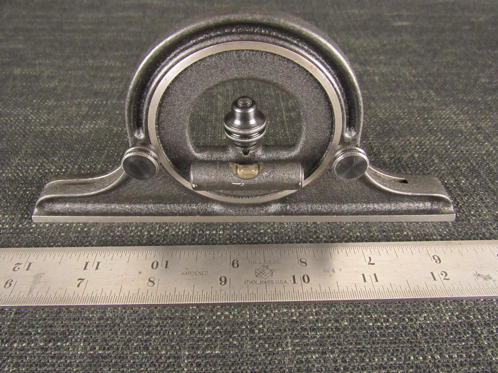 STARRETT 491 Bevel Protractor with 18" Rule *SOLD*