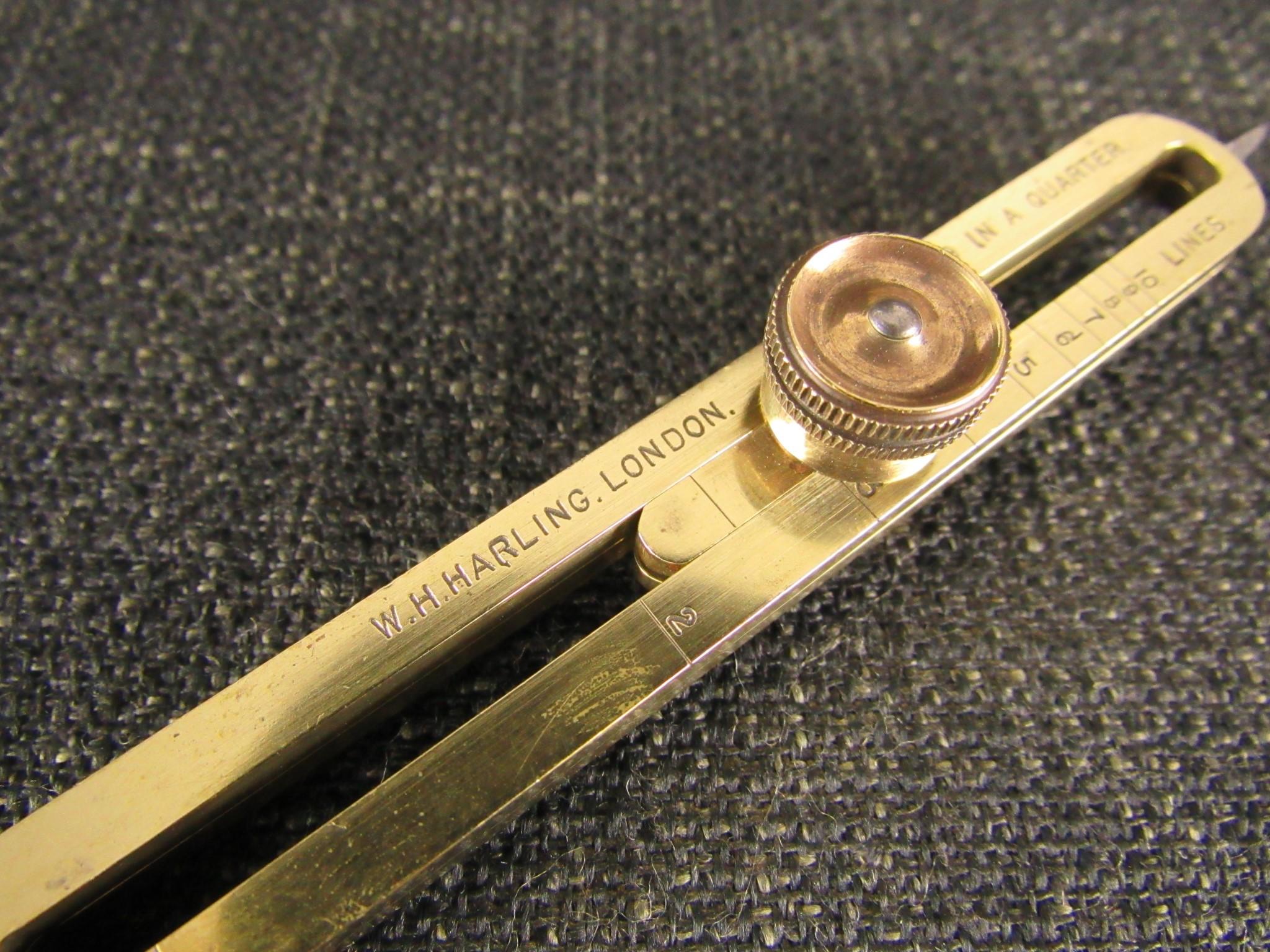 W H HARLING Proportional Dividers *SOLD*