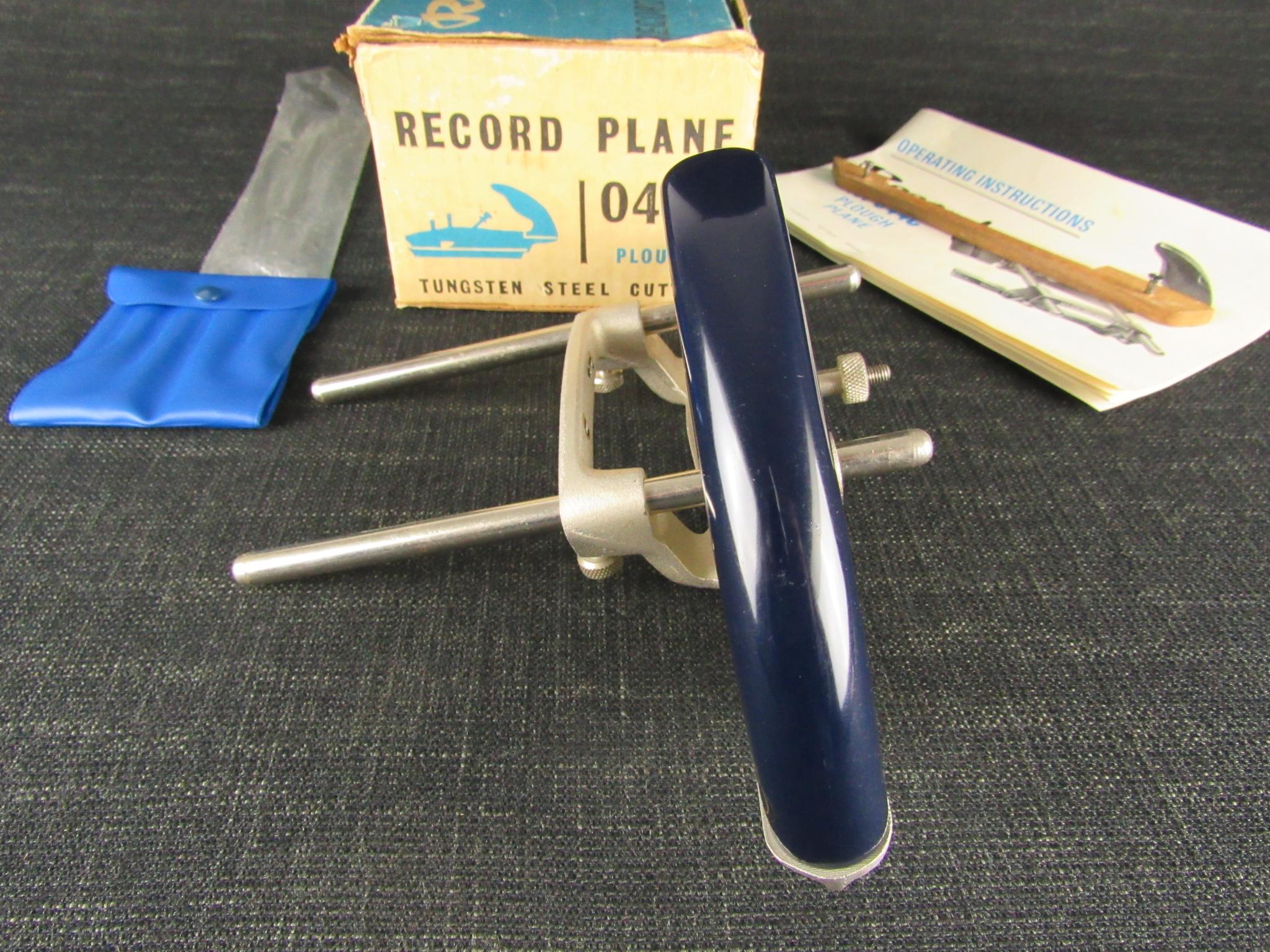 RECORD 044C Plough Plane SOLD 