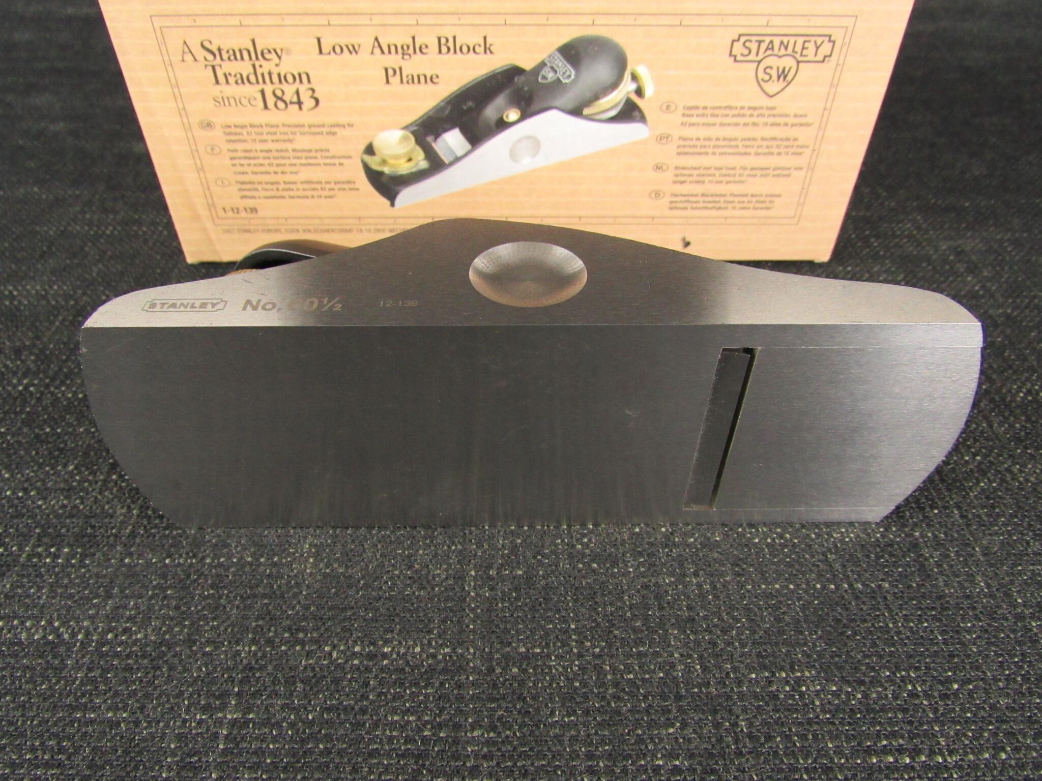 STANLEY 12 139 60 1/2 Low Angle Block Plane *SOLD*