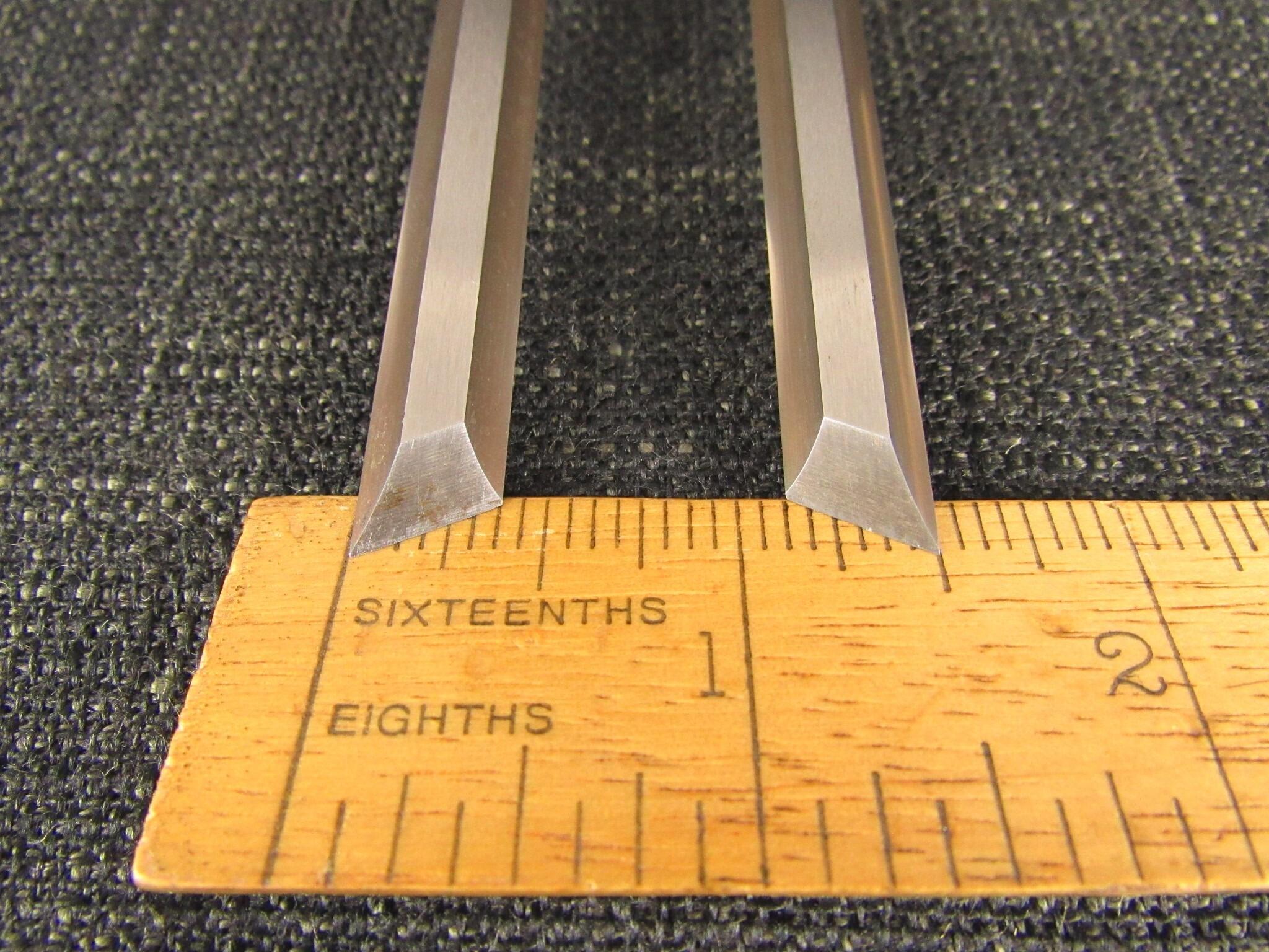 BLUE SPRUCE Skew Chisels 3/8 inch *SOLD*