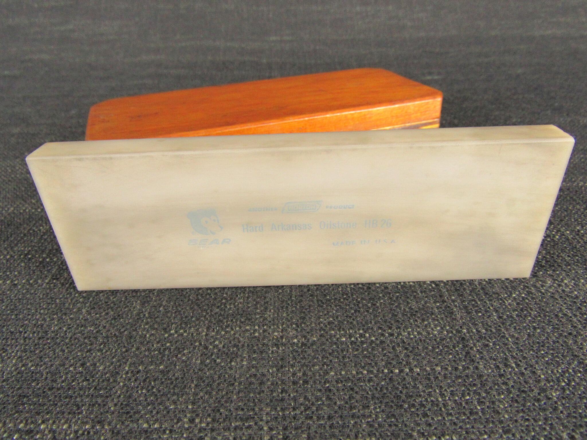 Natural NORTON HB26 Hard Arkansas Oilstone Sharpening Stone *SOLD*