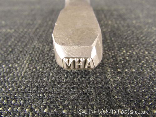 'AHM' Metal Hand Stamp - Punch by PRYOR