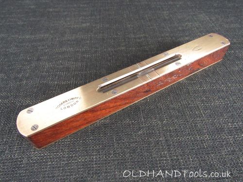10 inch Brass Plated Spirit Level by MOSERS
