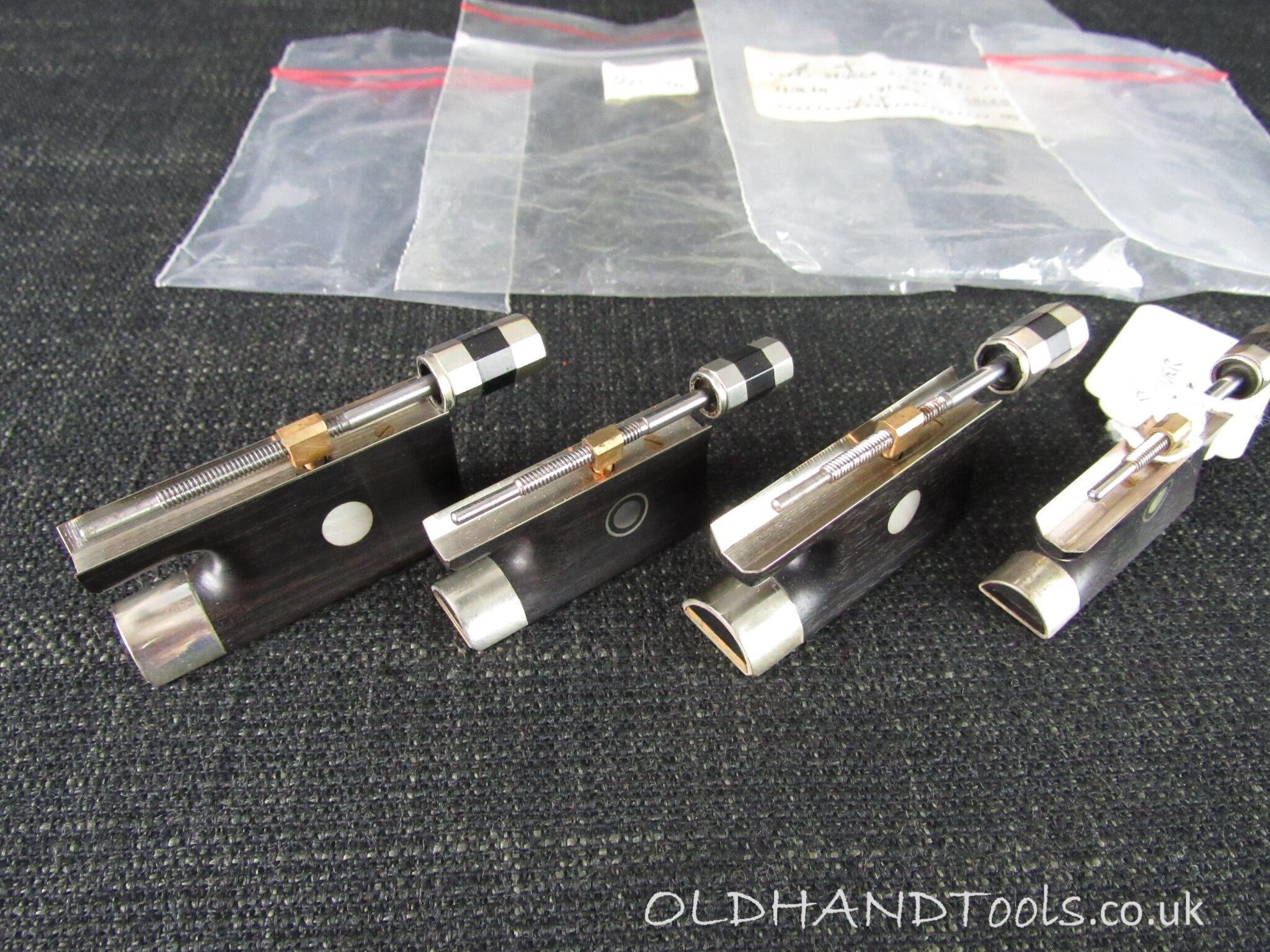 4 Stringed Instrument Ebony Bow Frogs