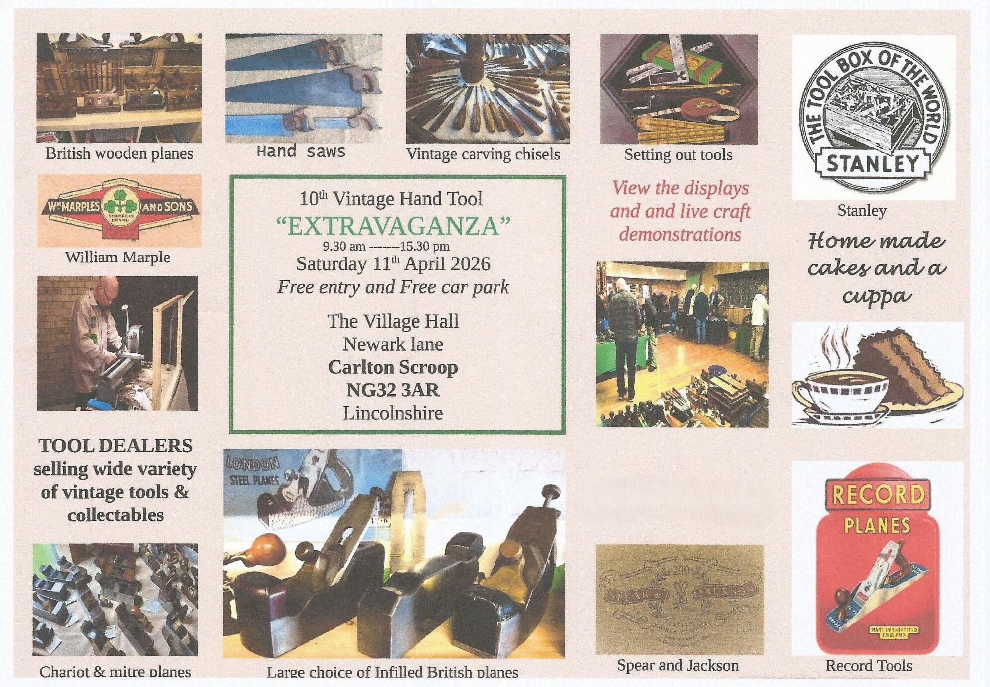 10th Vintage Hand Tool Extravaganza