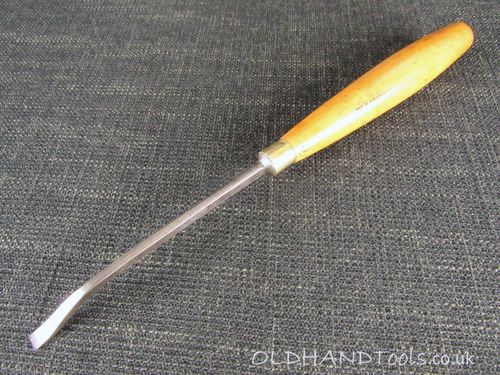 SJ ADDIS No.21 Carving Spoon Chisel - 1/4 inch