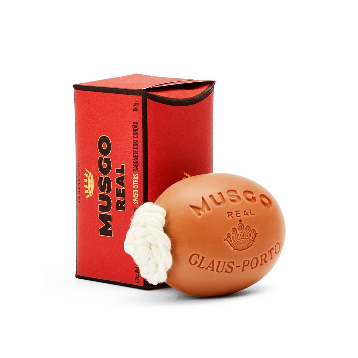 Musgo Real Soap on a Rope Spiced Citrus 190g