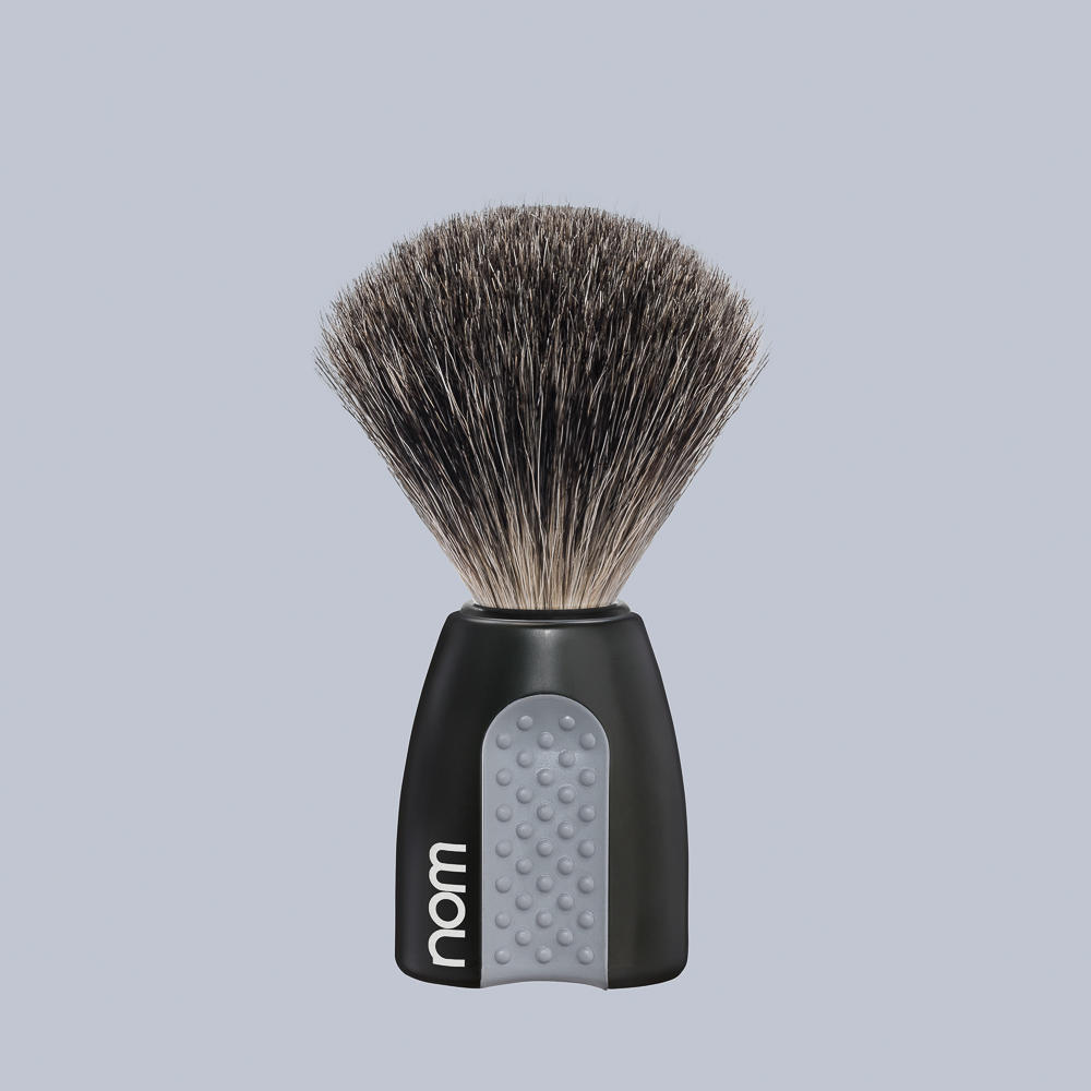 ERIK81BL NOM, ERIK black, pure badger shaving brush
