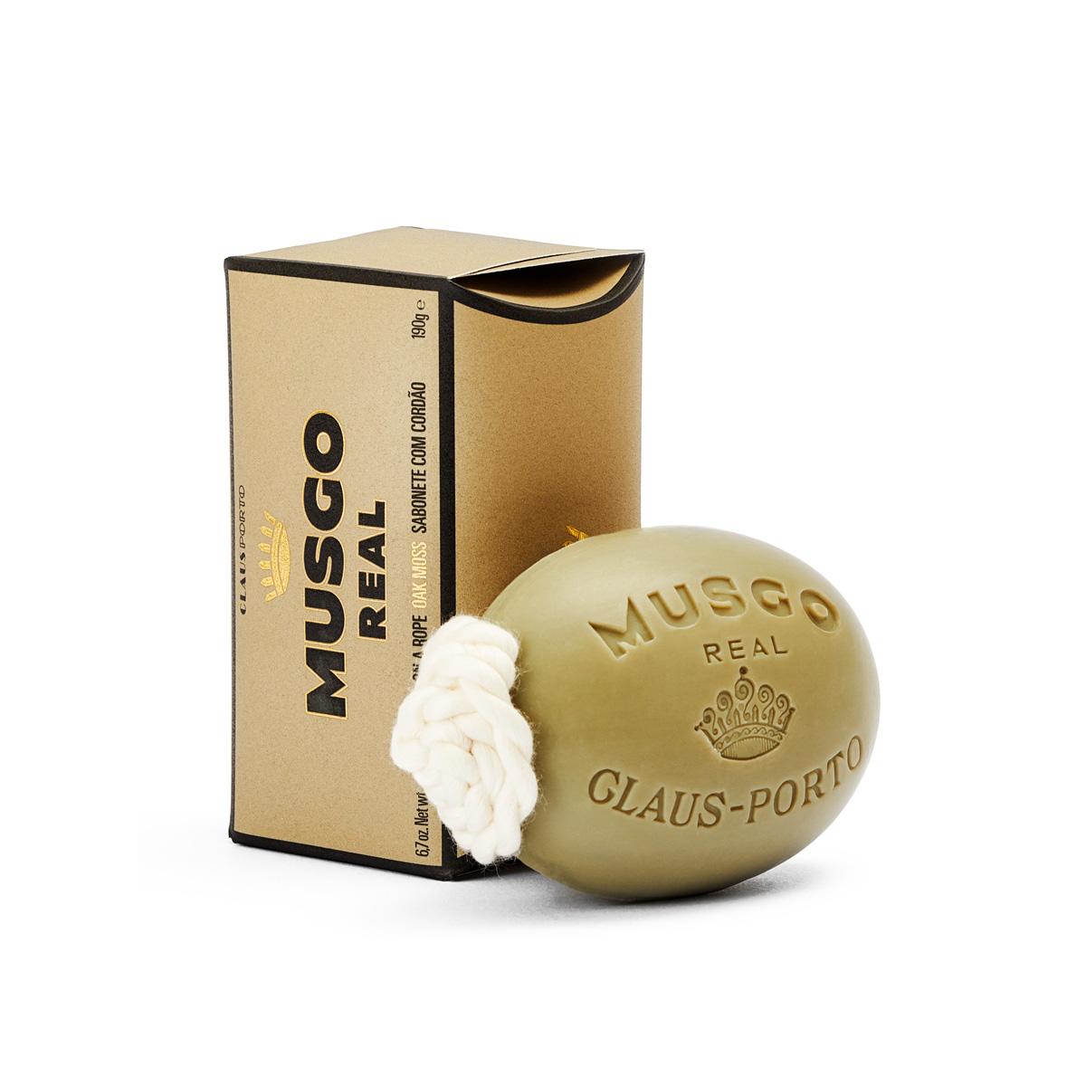 Musgo Real Soap on a Rope Oak Moss 190g