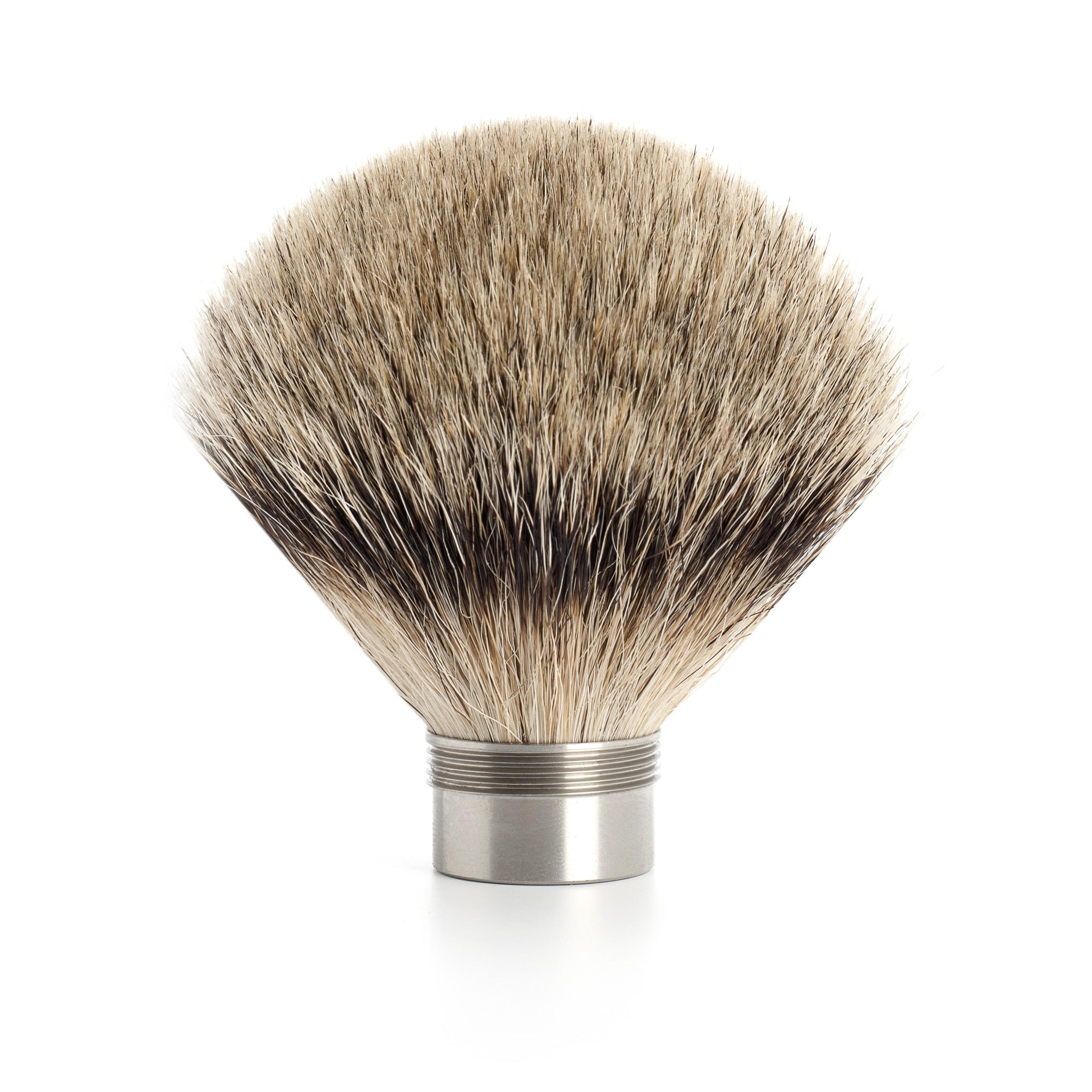 493 MÜHLE Replacement Silvertip Badger Brush Head for EDITION series