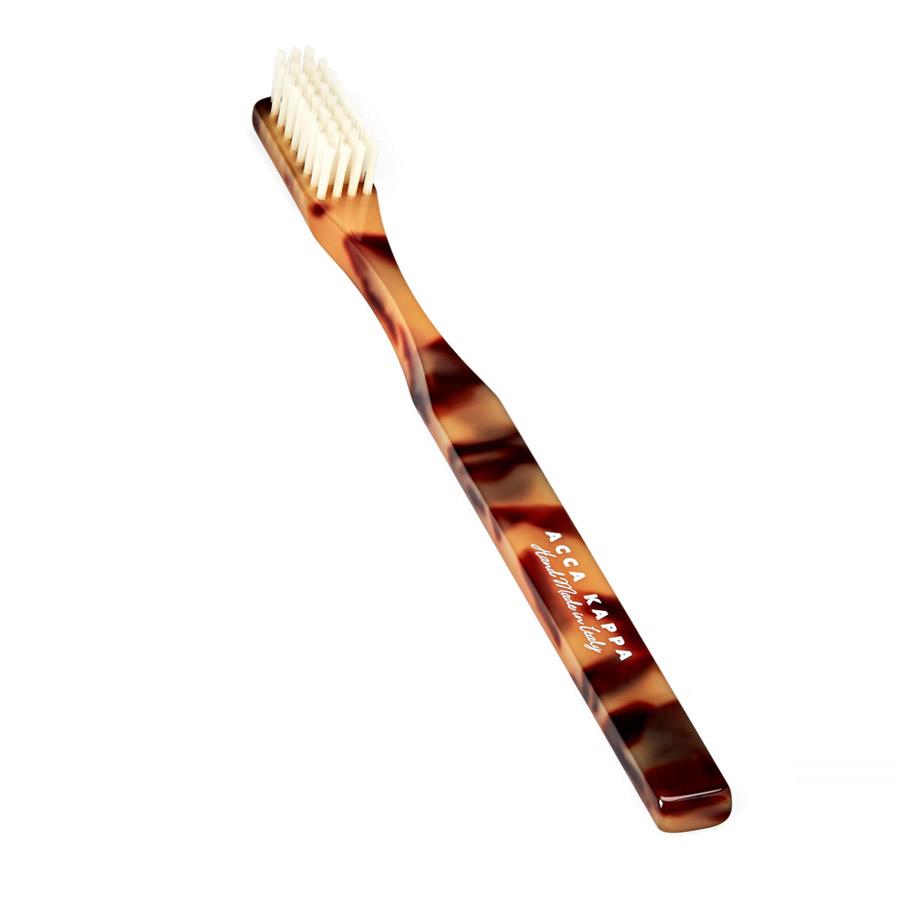 ACCA KAPPA Historical Hard Pure White Bristle Toothbrush