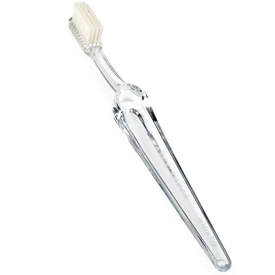 ACCA KAPPA Soft Nylon Lympio Style Toothbrush in Clear Resin