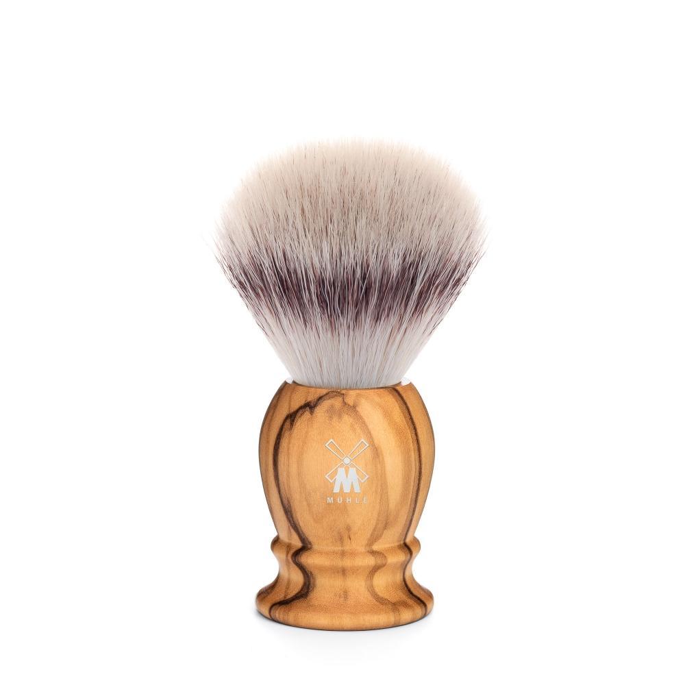 MÜHLE Classic Small Olive Wood Silvertip Fibre Shaving Brush