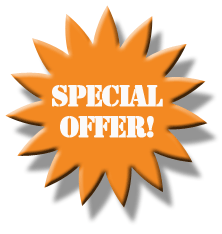 Special Offers and 1 off items