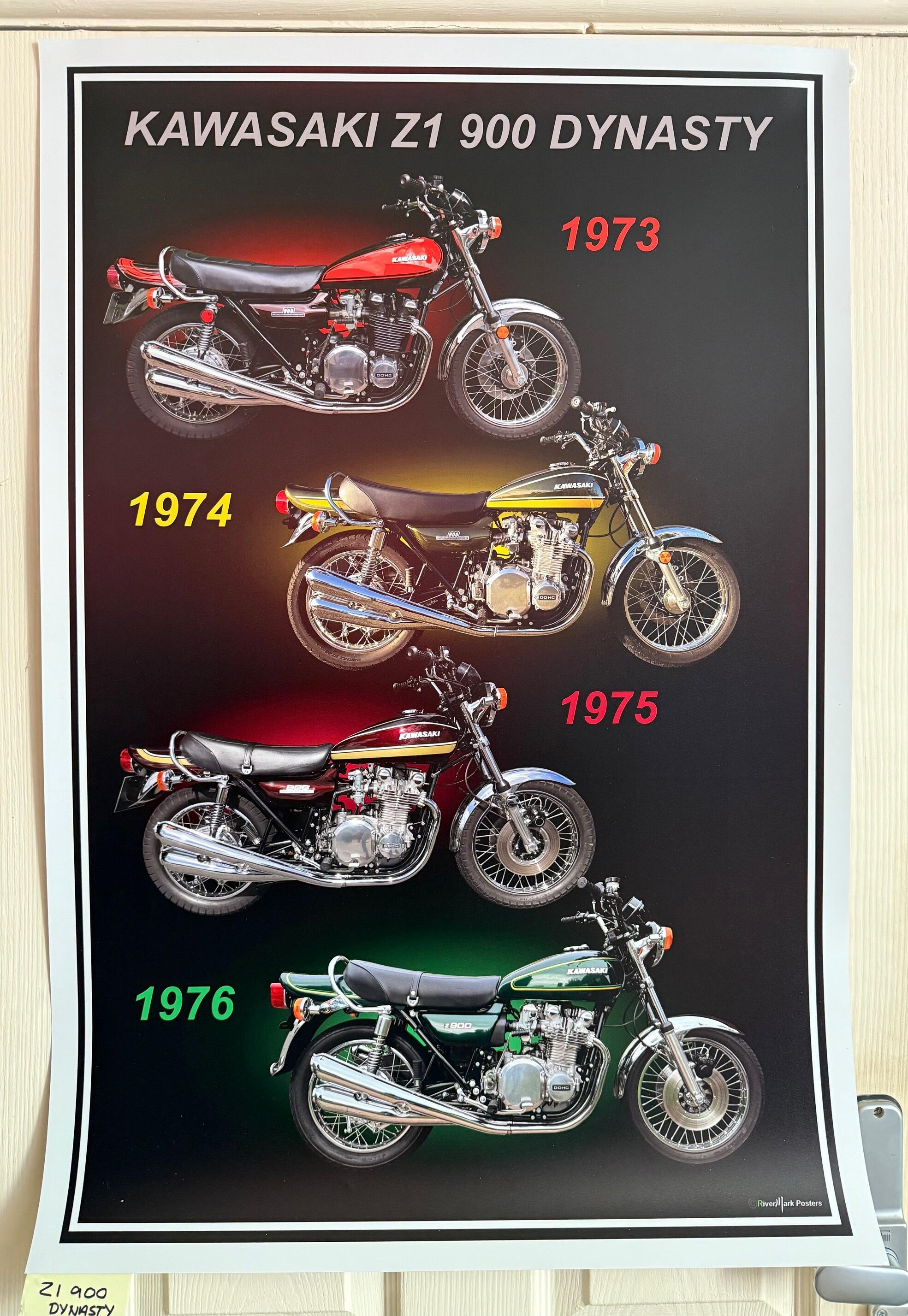 ポスター ma RIVERMARK POSTER - 1972-1976 Z1 DYNASTY