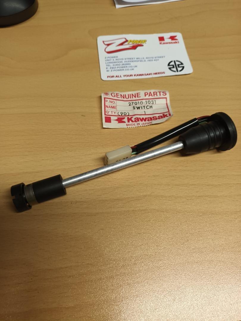 thumbnail image 2 of Kawasaki Gear Peg Rubber – Fits Z550, Z650, Z750, Z900, Z1000, GPX, KZ – A2-11 Style 2 of 5
