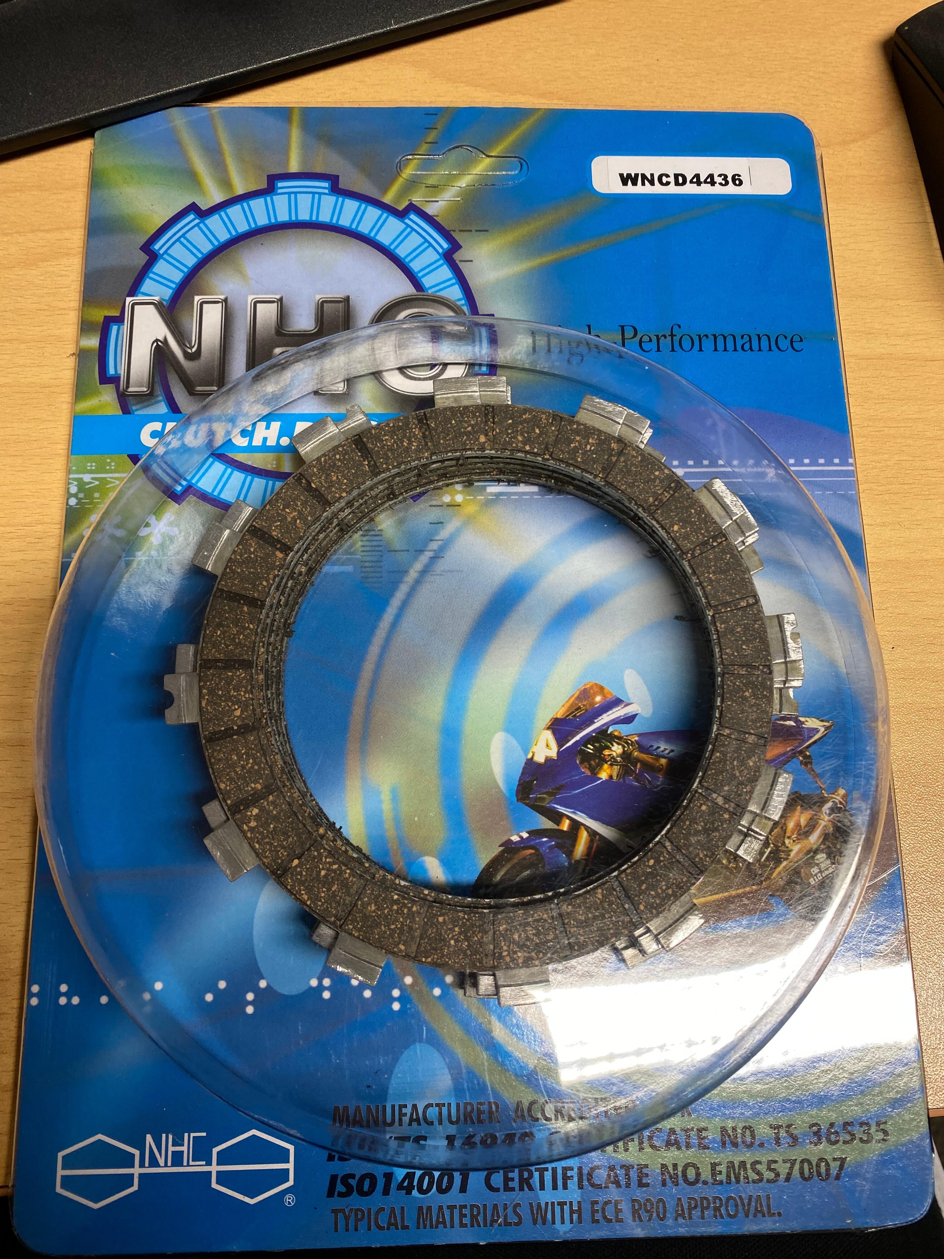 Caltric Clutch Friction Plates For Kawasaki Prairie 250 KLT250 (1983-1985) – Kevlar