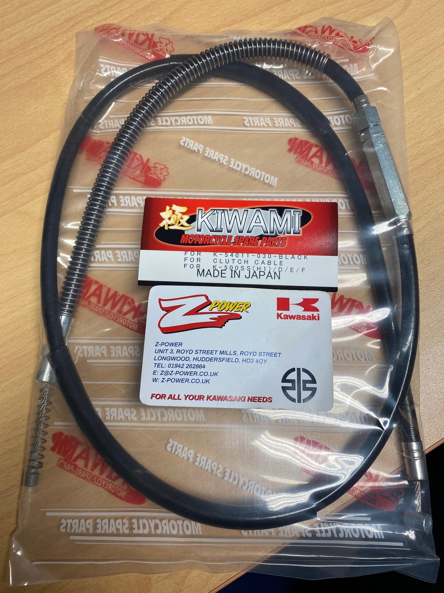 Clutch cable. 110cm long H1/H2 (IMPEX)