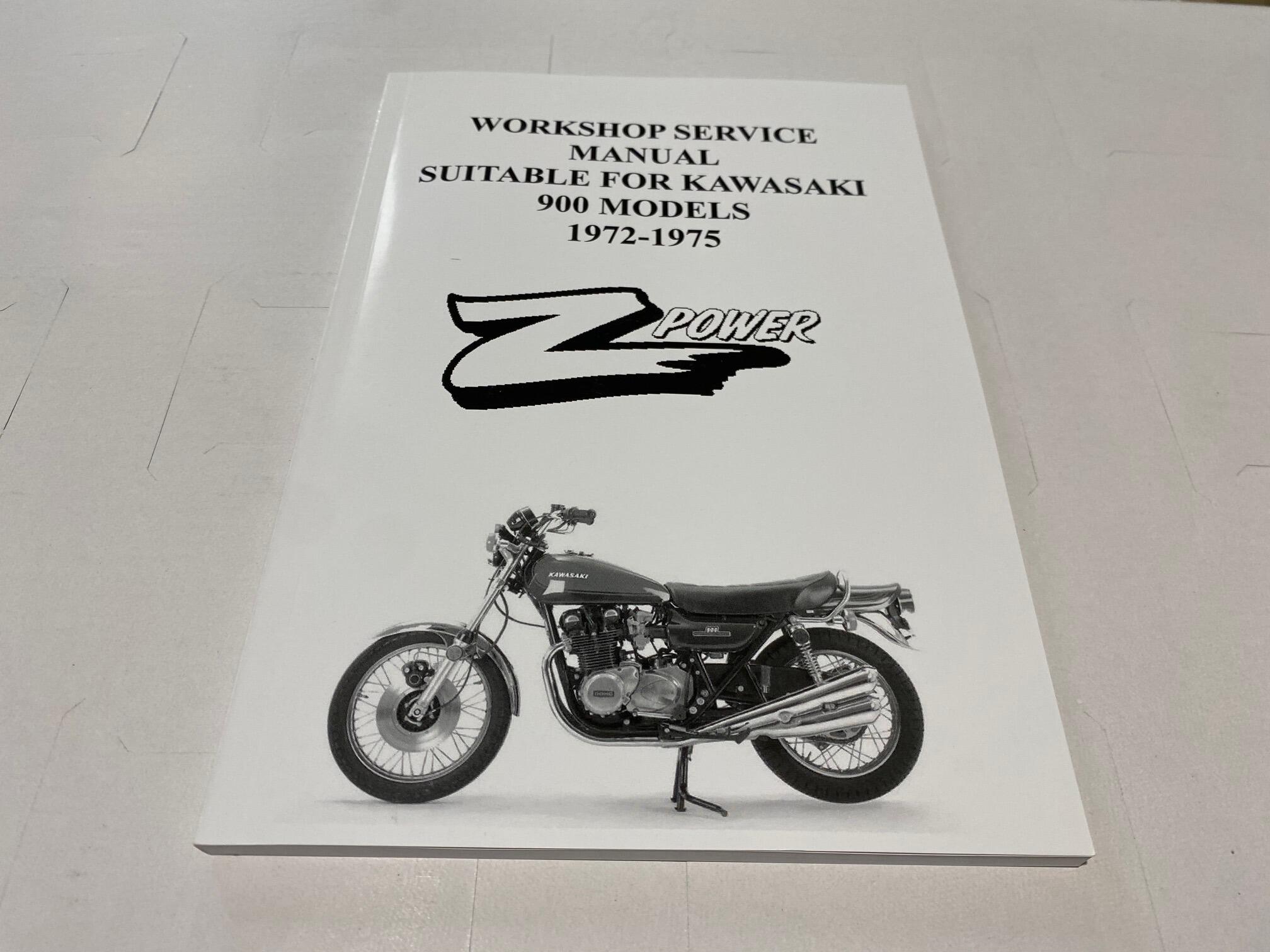 Z-SERIES (900) WORKSHOP MANUAL (DIGITAL)