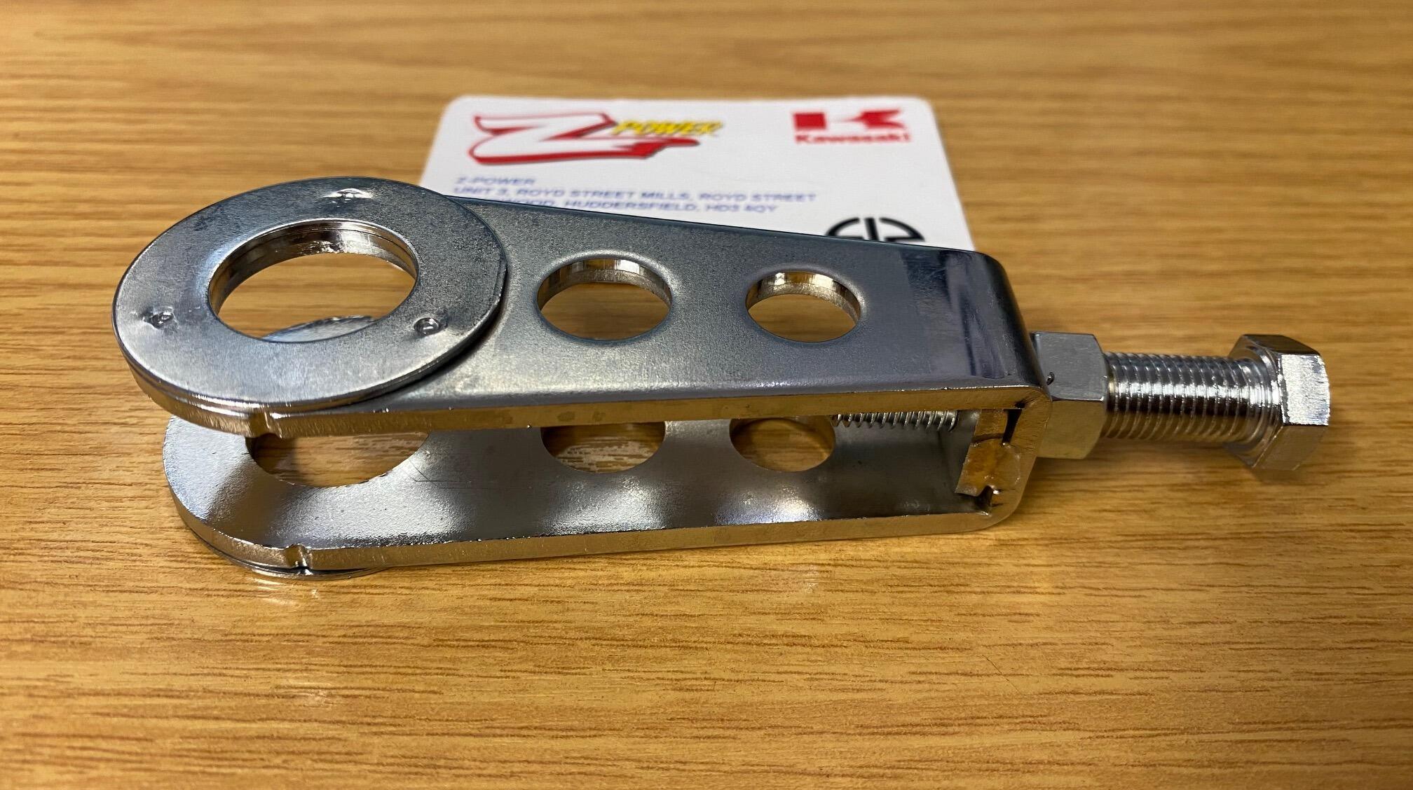 Kawasaki Z1 Chain Adjuster Set - Z1R KZ900 KZ1000 Z2 Z750 Z900 - 33040-066 (Pair)