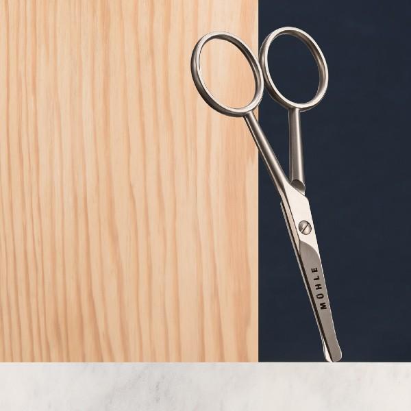 MÜHLE Scissors for Beard, Nose and Ear Hair