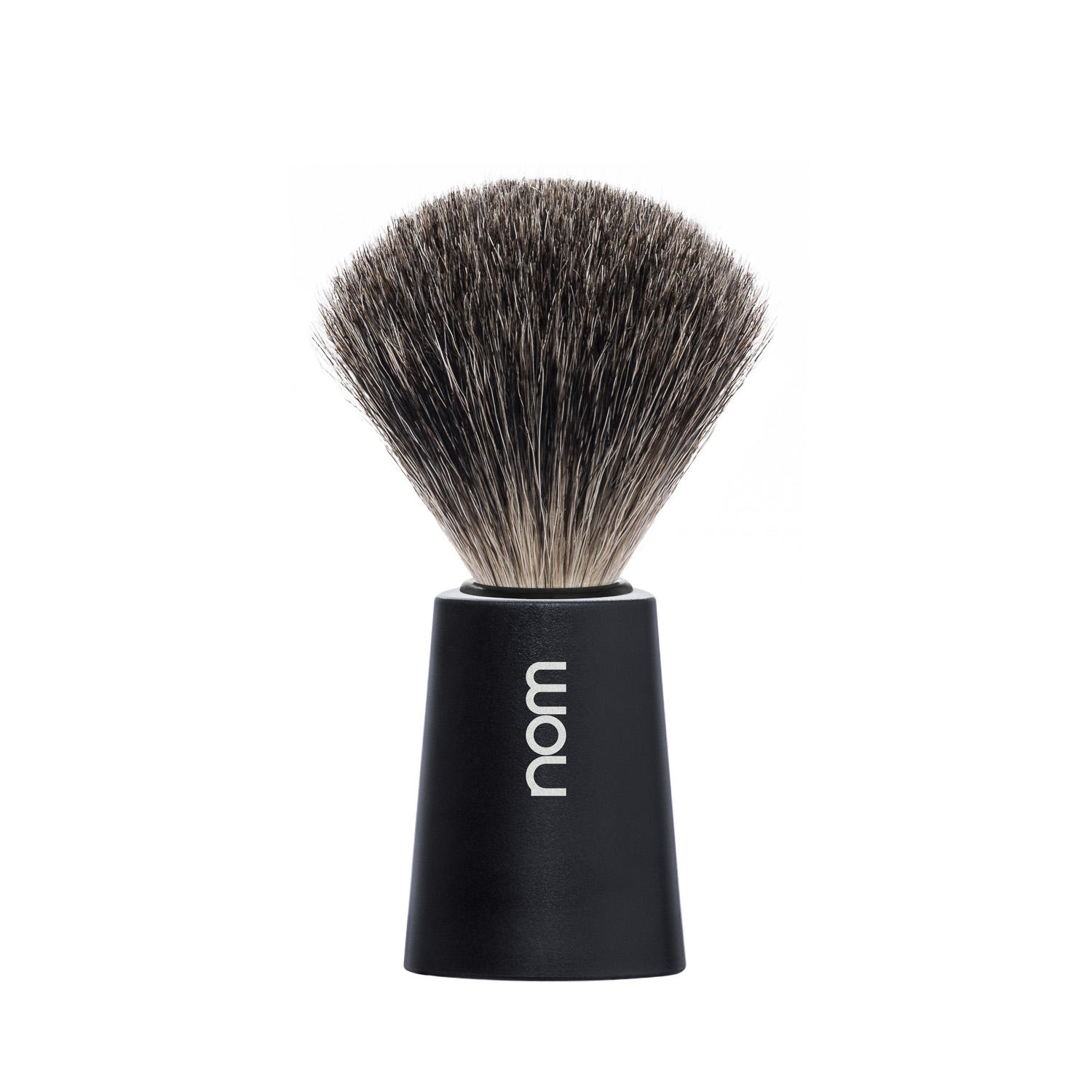 CARL81BL NOM, CARL black, pure badger shaving brush