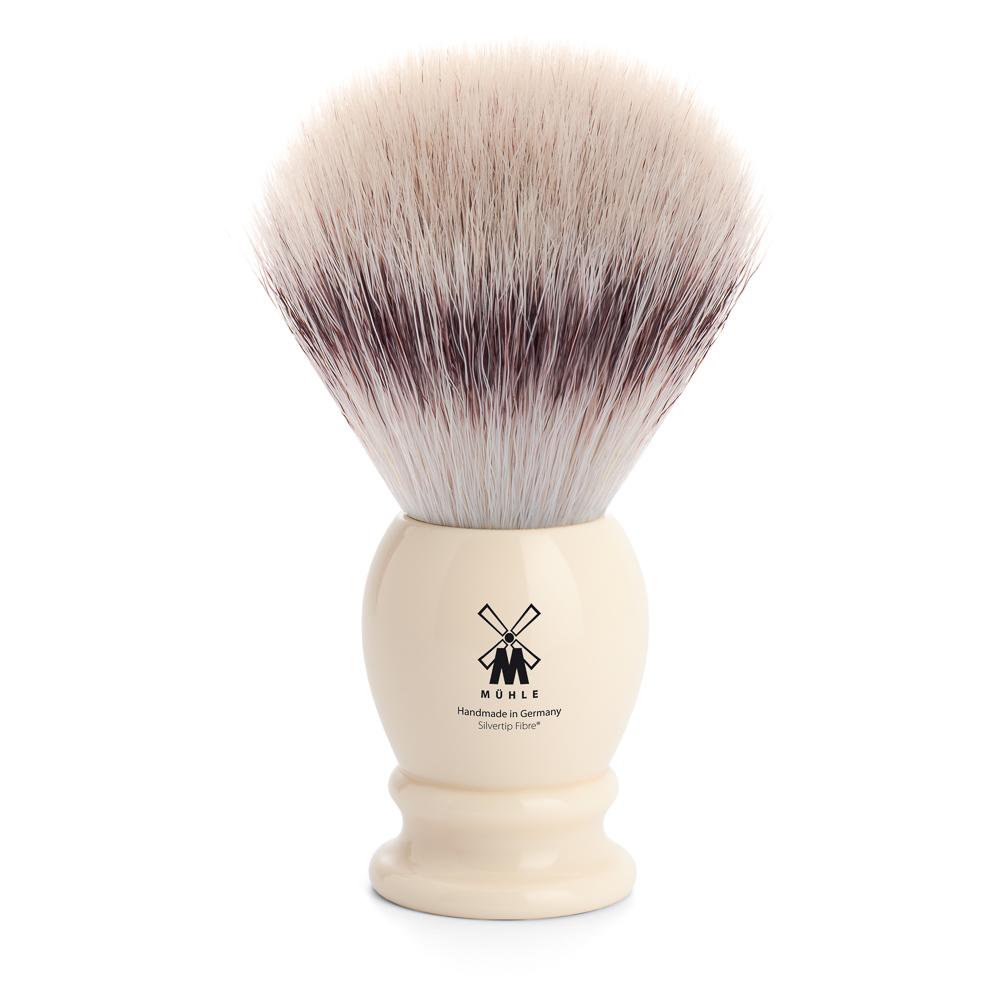 MÜHLE Classic, X-Large Faux Ivory Silvertip Fibre Shaving Brush