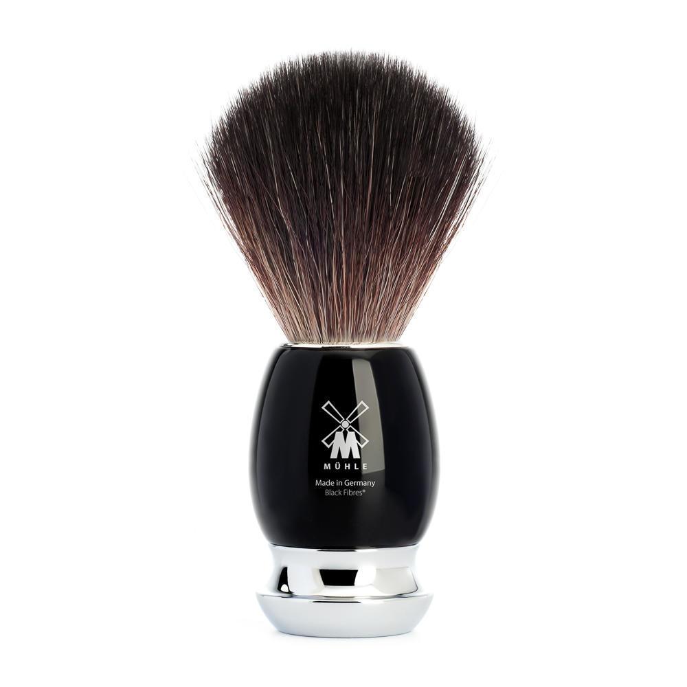 MUHLE VIVO Black Handle Black Fibre Shaving Brush