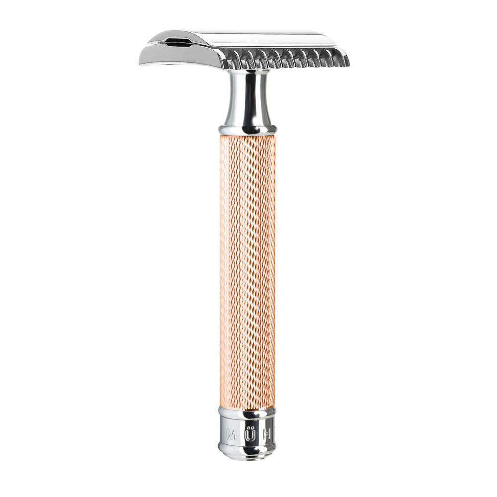MUHLE TRADITIONAL Rosegold Open Comb Safety Razor