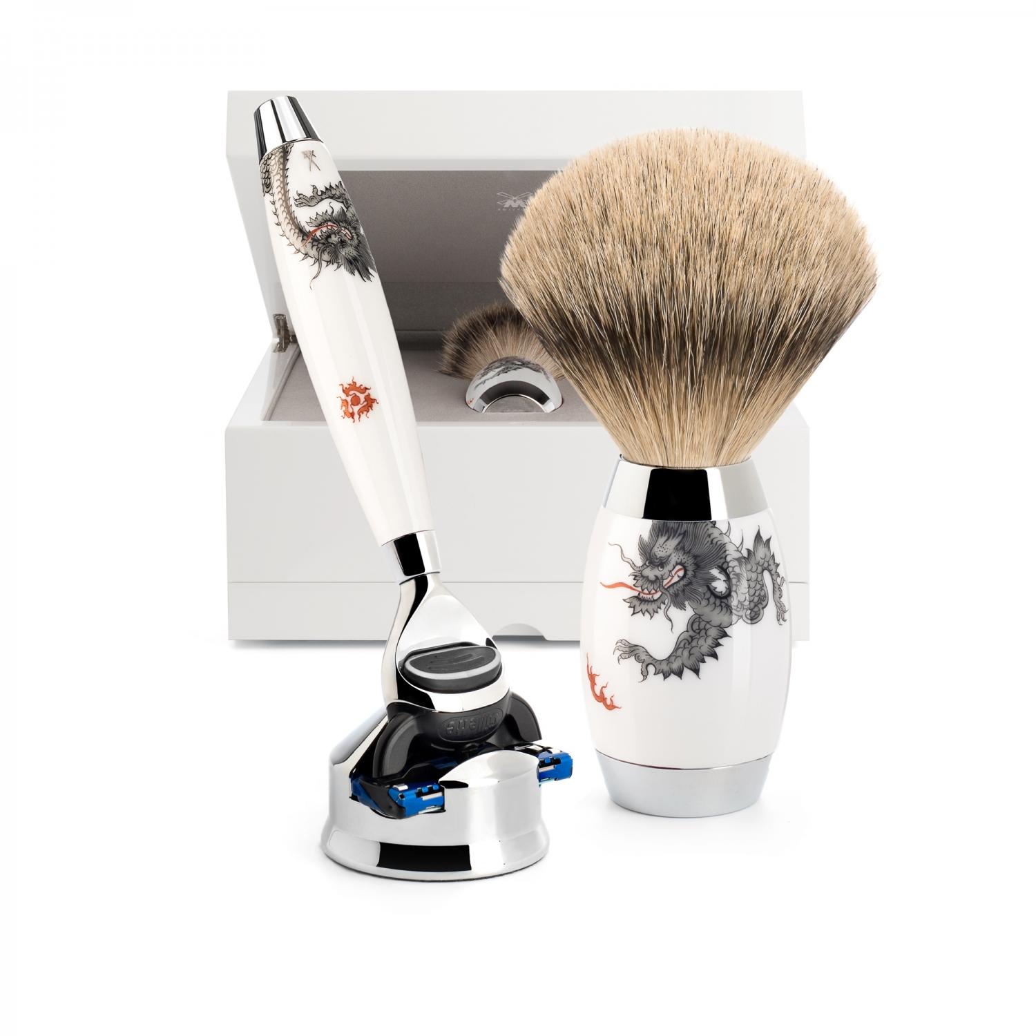 Razor and Badger Hair Shaving Brush Shaving Set