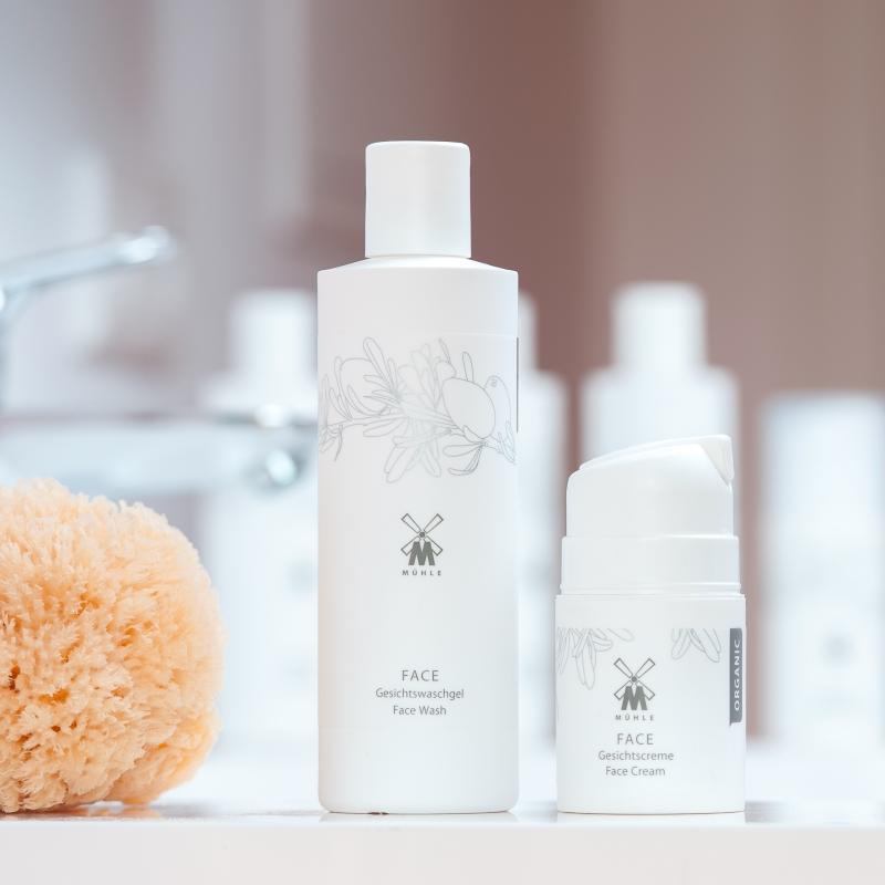 The ORGANIC Face Wash and Face Cream by MÜHLE
