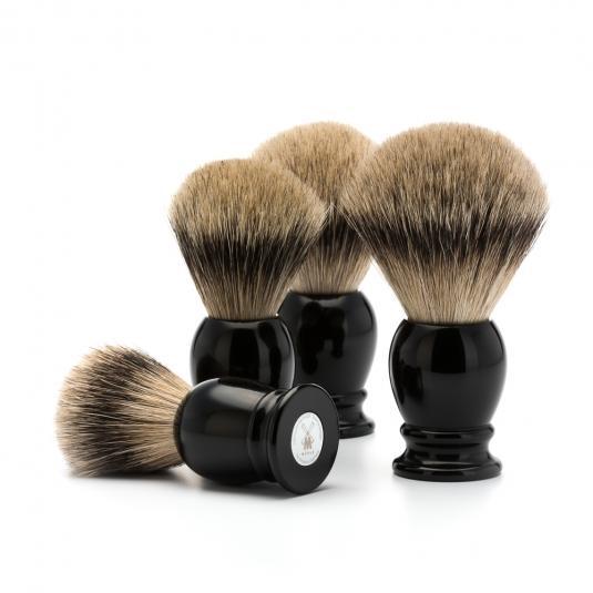 MUHLE Classic Black Silvertip Badger Shaving Brushes