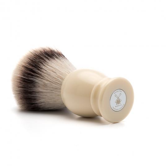 MUHLE Classic Large Faux Ivory Silvertip Fibre Shaving Brush - 33K257
