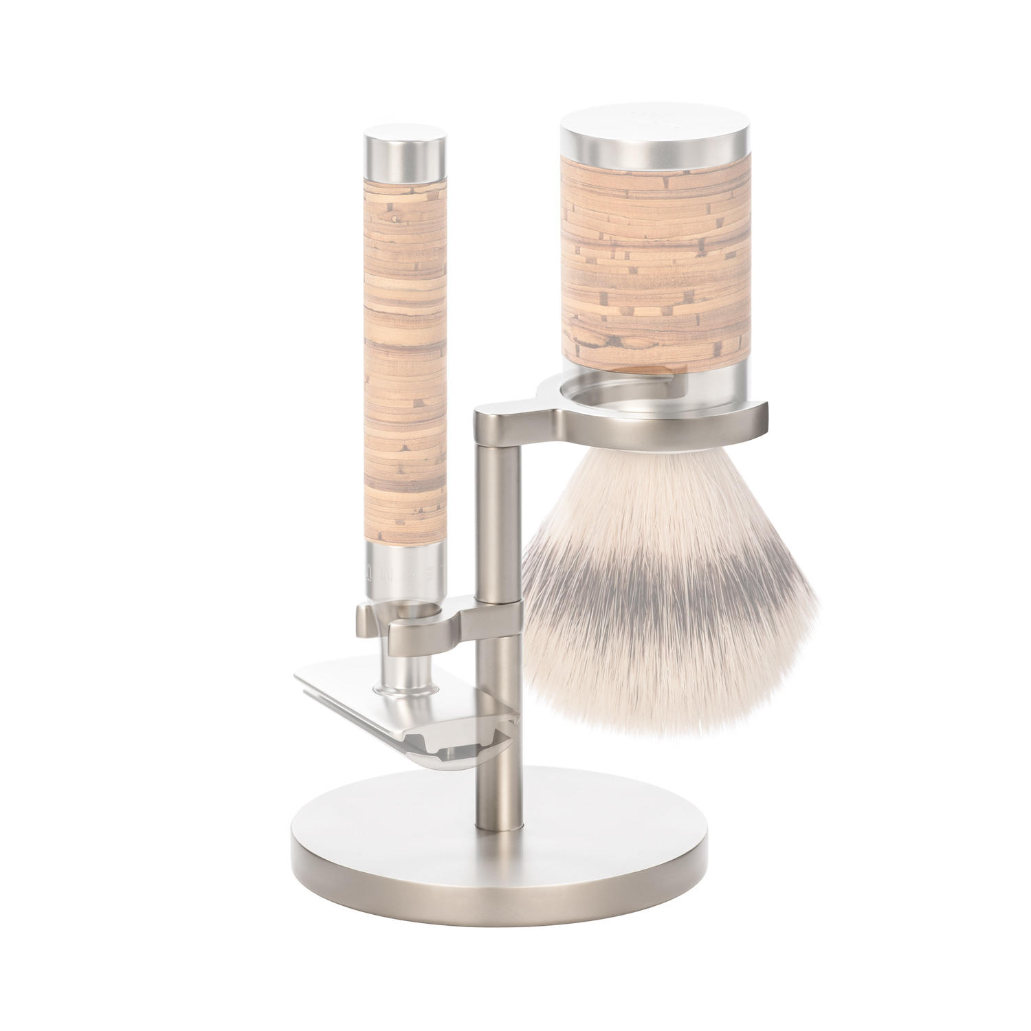 MUHLE ROCCA Matt Stainless Steel Shaving Set Stand for ROCCA Series