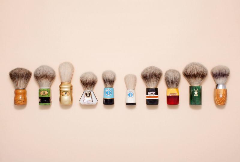 MÜHLE brushes throughout the years.
