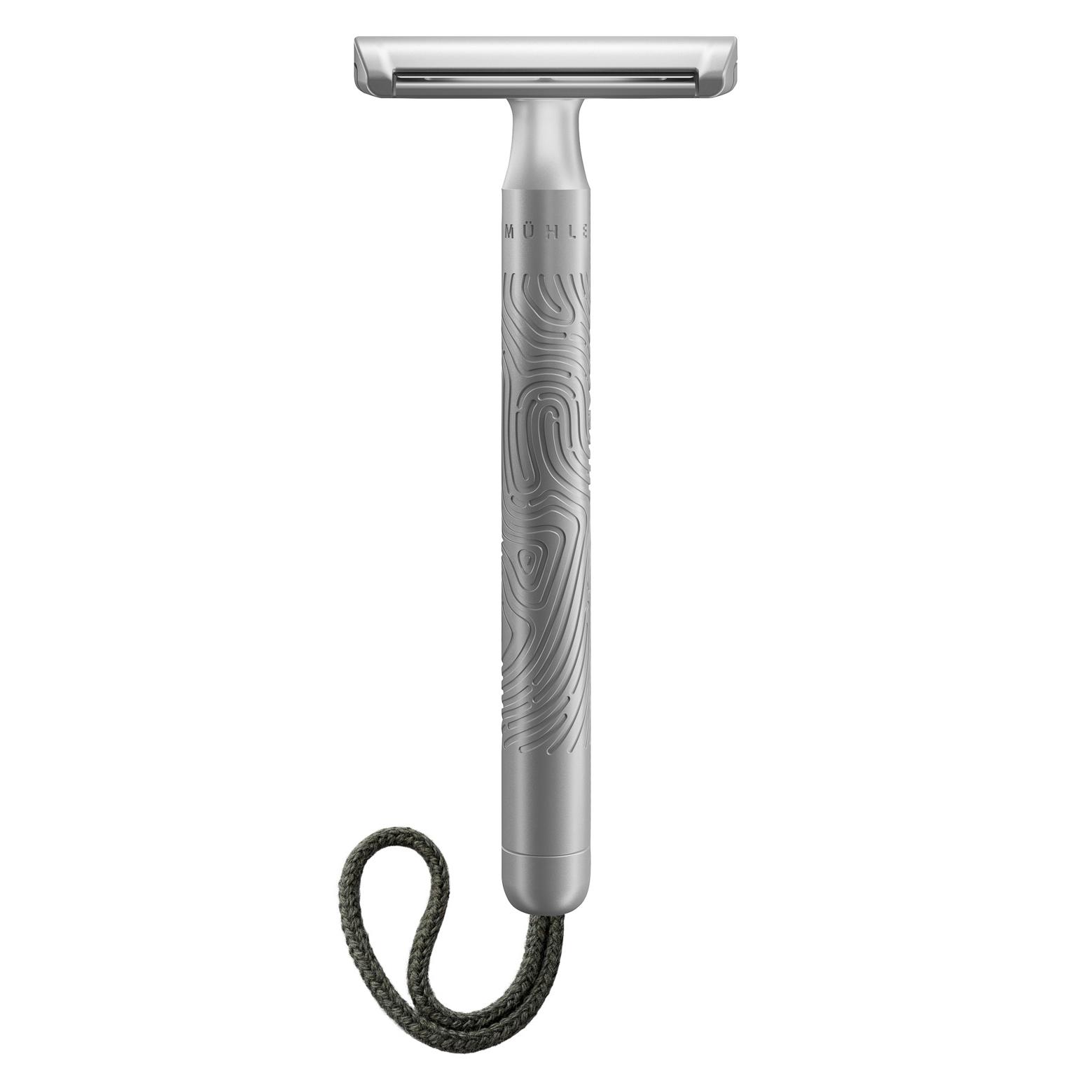 MUHLE Companion safety razor with stone colour cord
