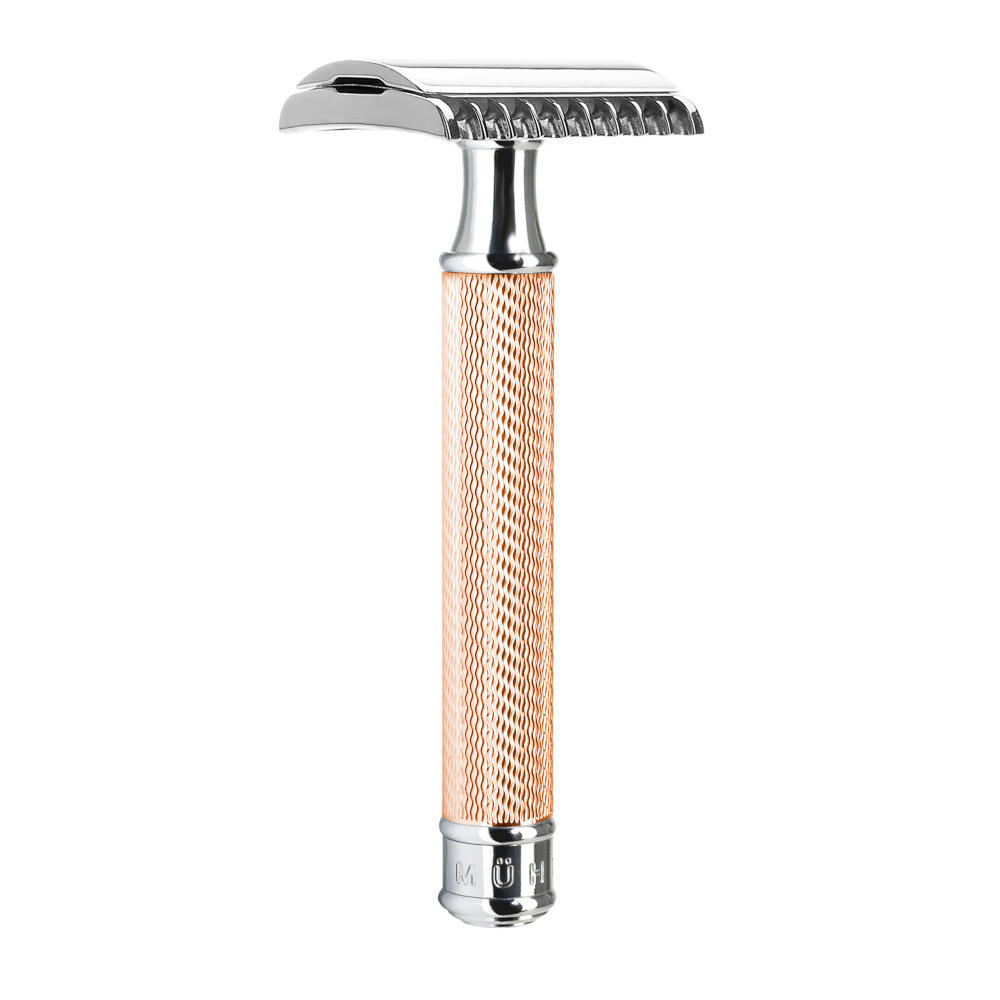 MUHLE TRADITIONAL Rose Gold Open Comb Safety Razor - R41RG