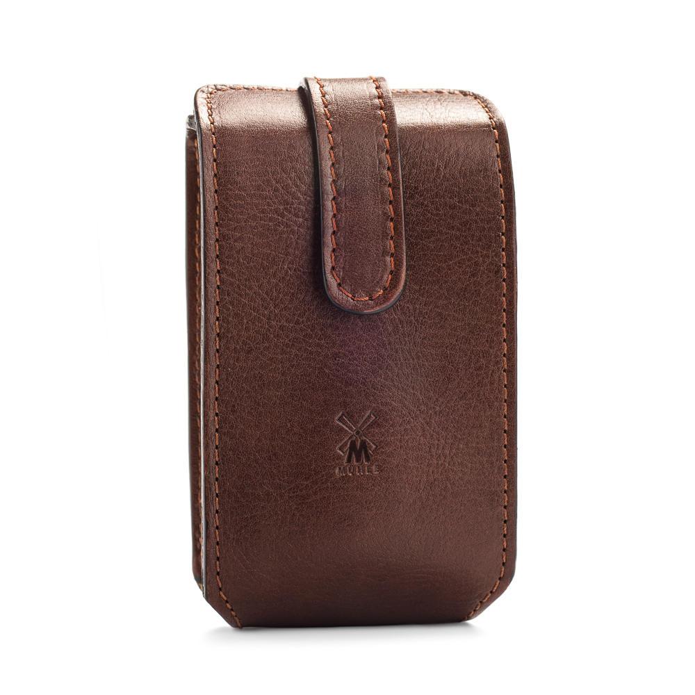 MUHLE TRAVEL Case Brown Leather