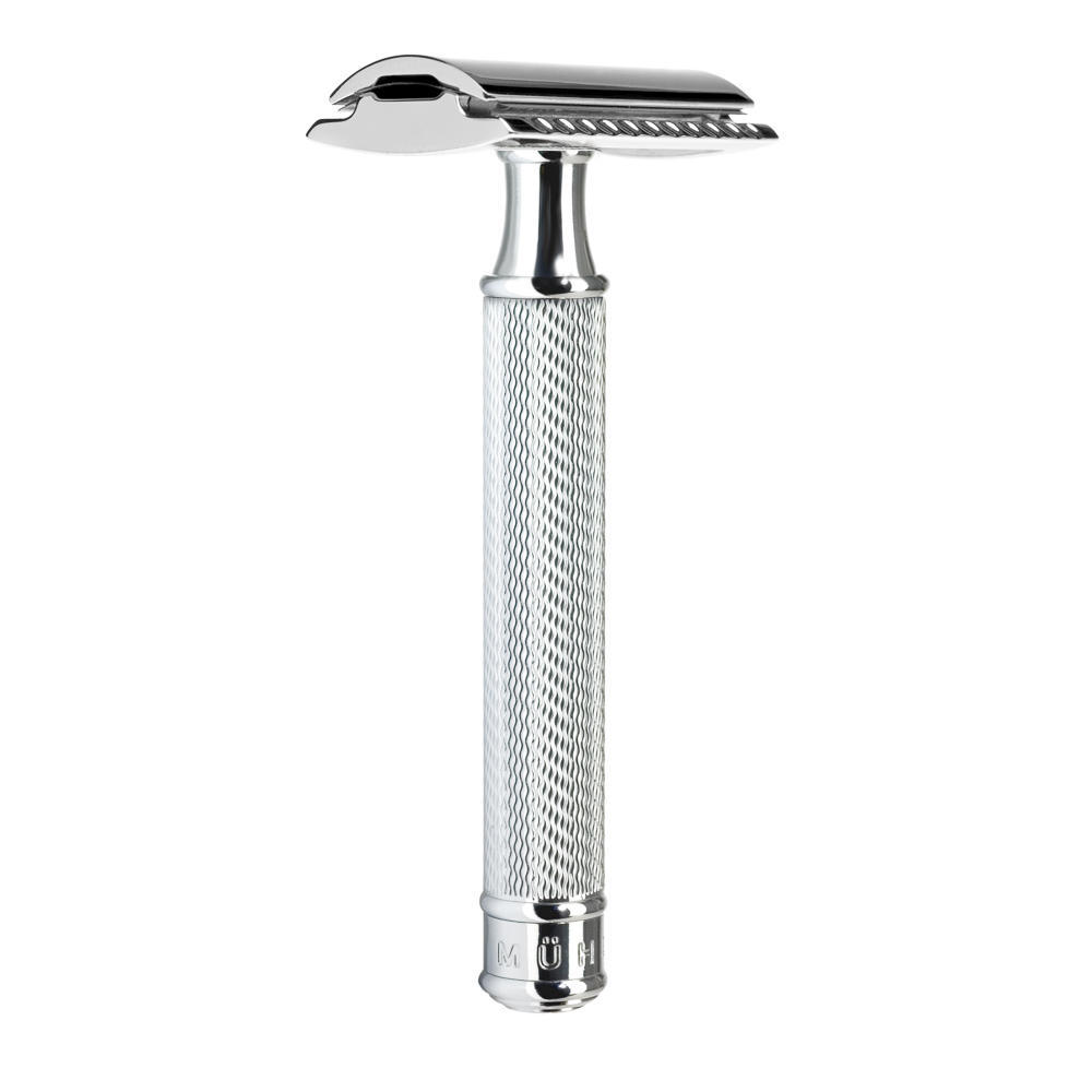 MUHLE TRADITIONAL Chrome Safety Razor (Closed Comb) - R89