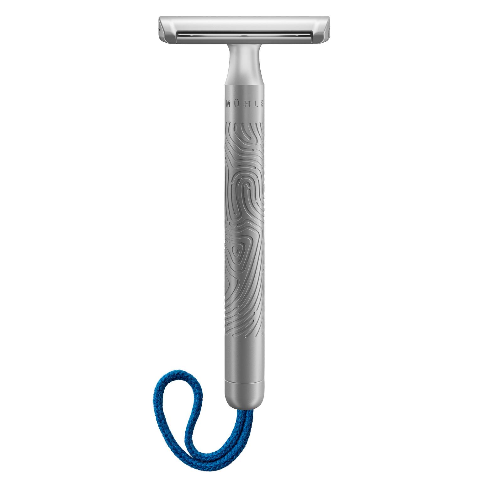 MUHLE Companion safety razor with blue colour cord