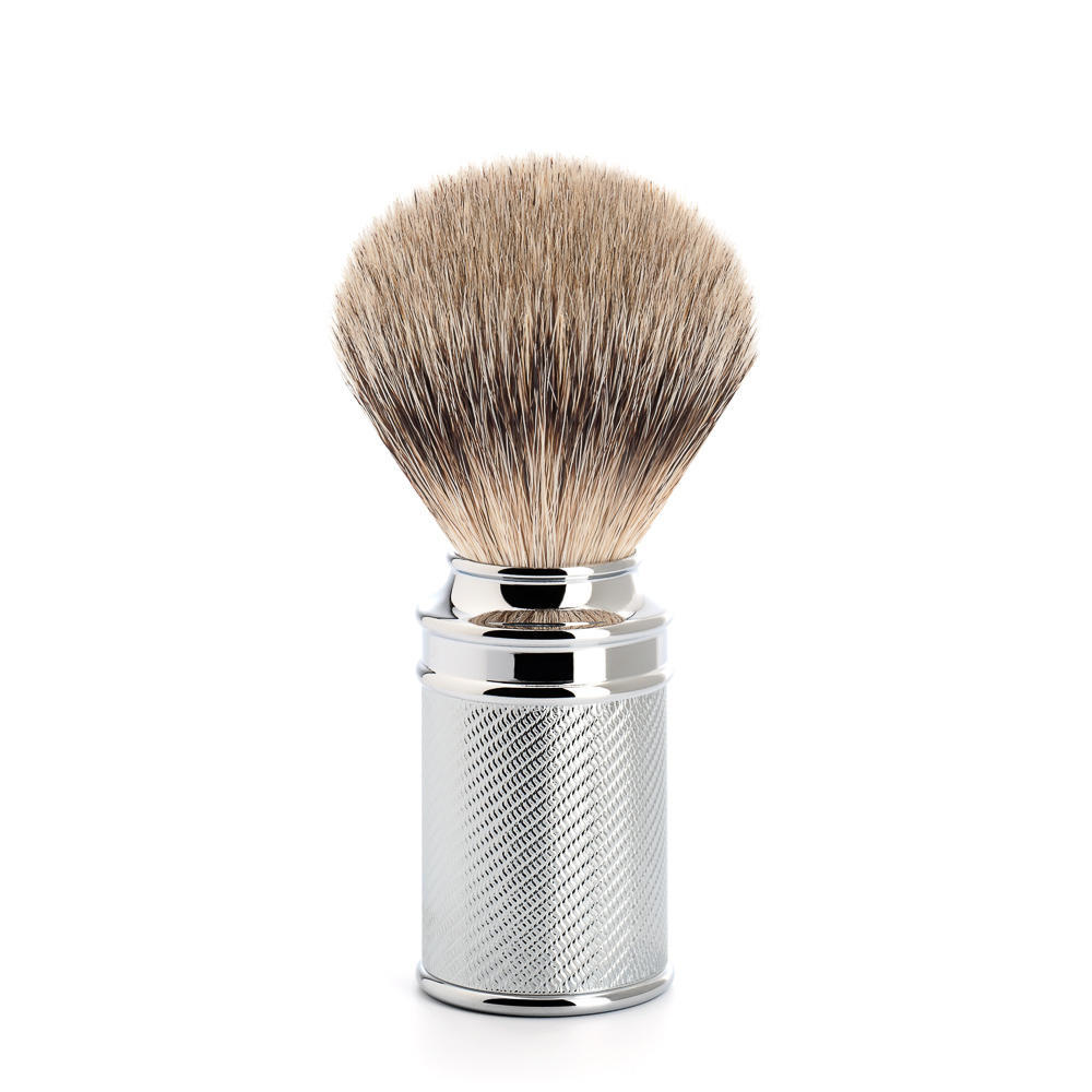 MUHLE TRADITIONAL Chrome Silvertip Badger Shaving Brush - 091M89