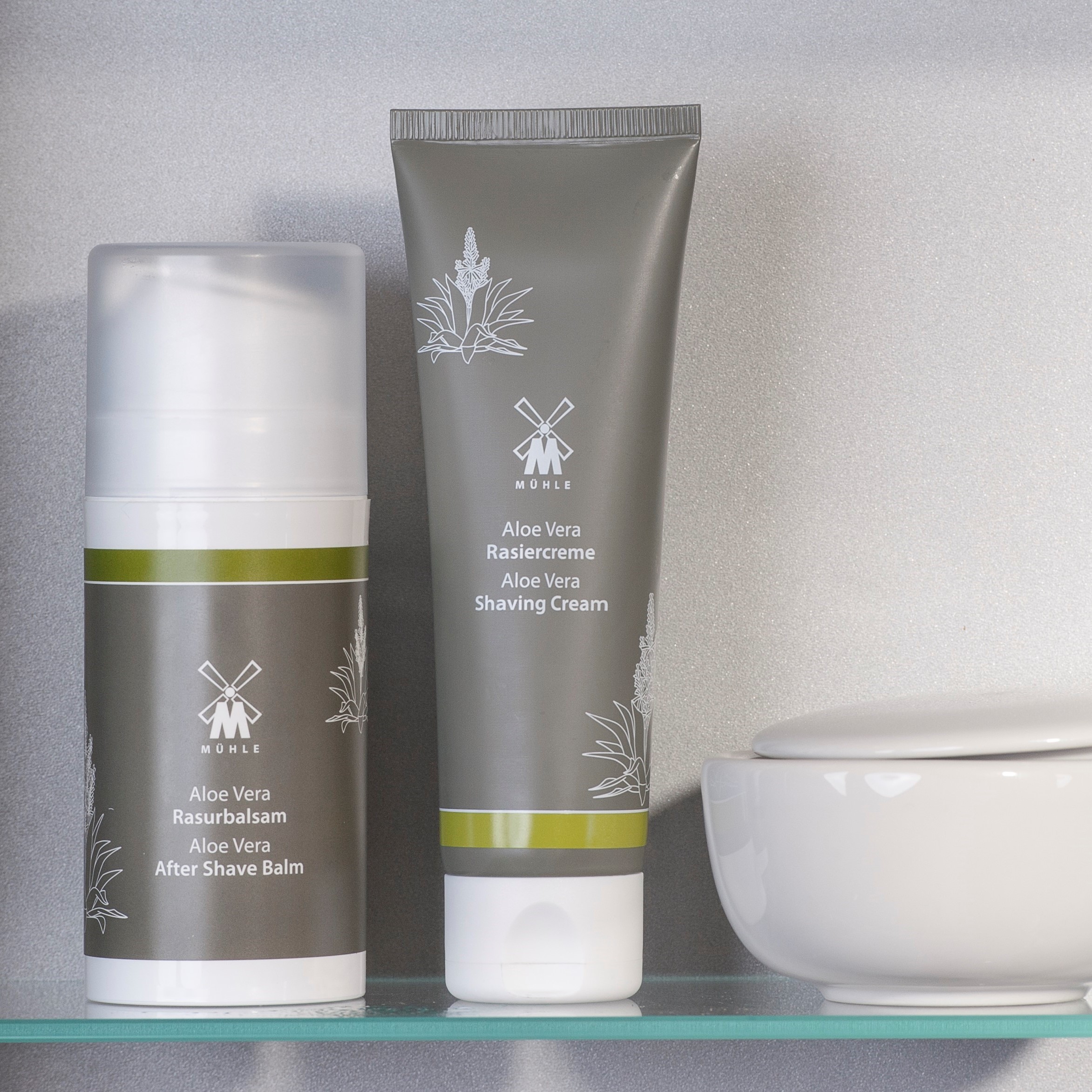 Your pre and post shave care sorted: the MÜHLE Aloe Vera shave care collection