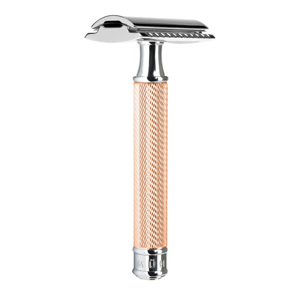 MUHLE TRADITIONAL Rosegold Safety Razor (Closed Comb) - R89RG