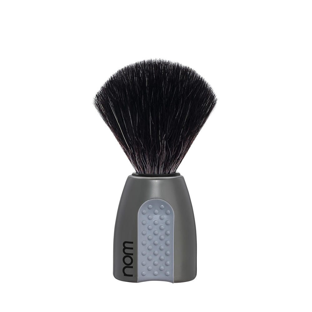 ERIK21GR NOM, ERIK grey, Black Fibre Shaving Brush